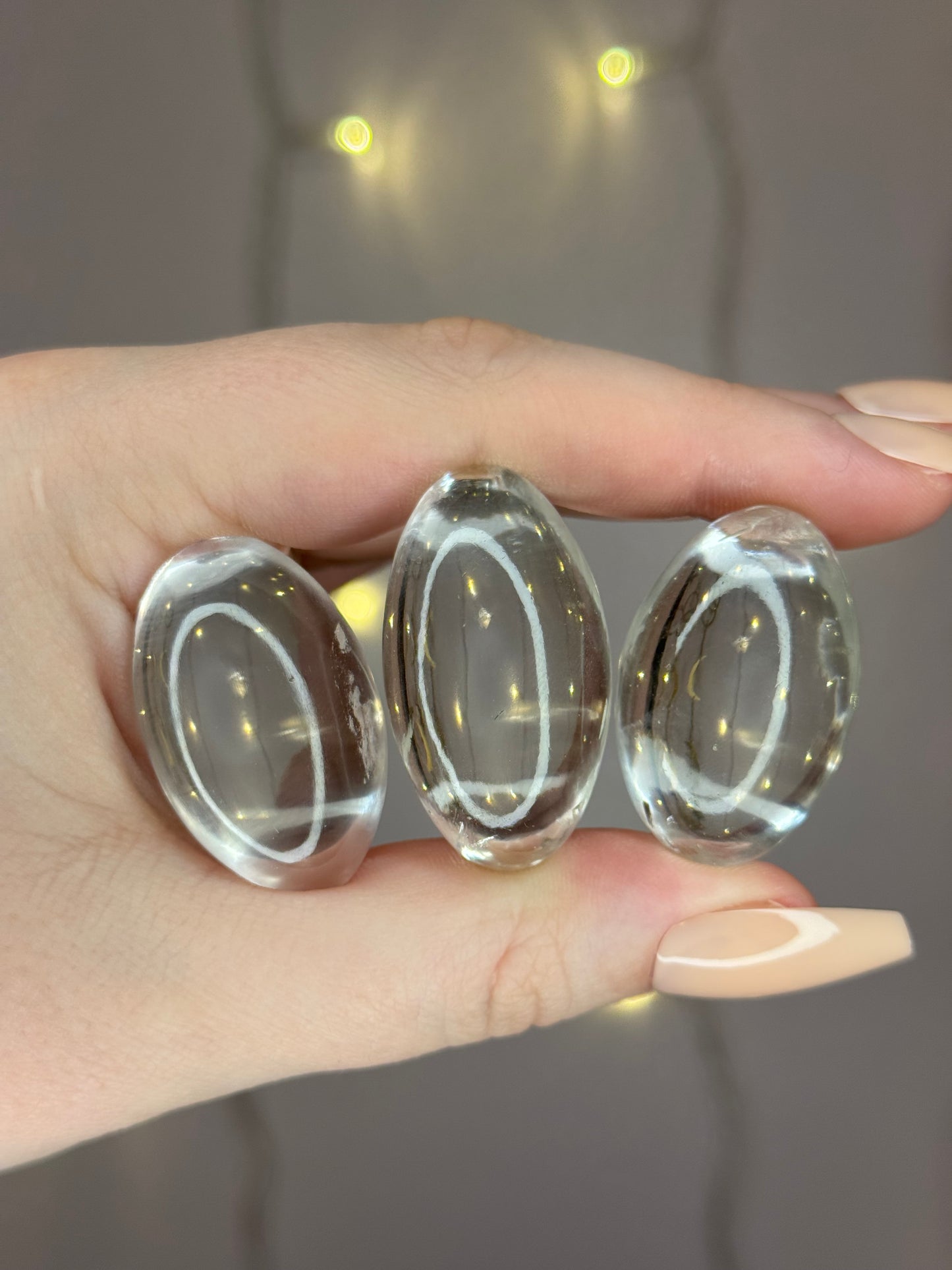 Clear Quartz Shiva Lingham