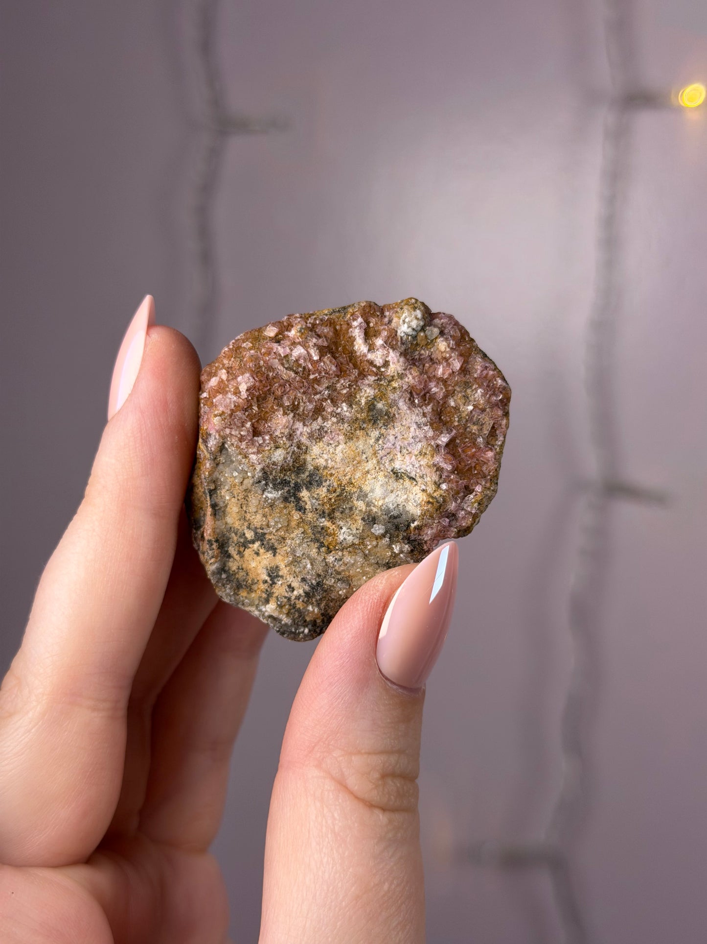 Cobalto Calcite x Malachite Specimen 10B (big crystallization)