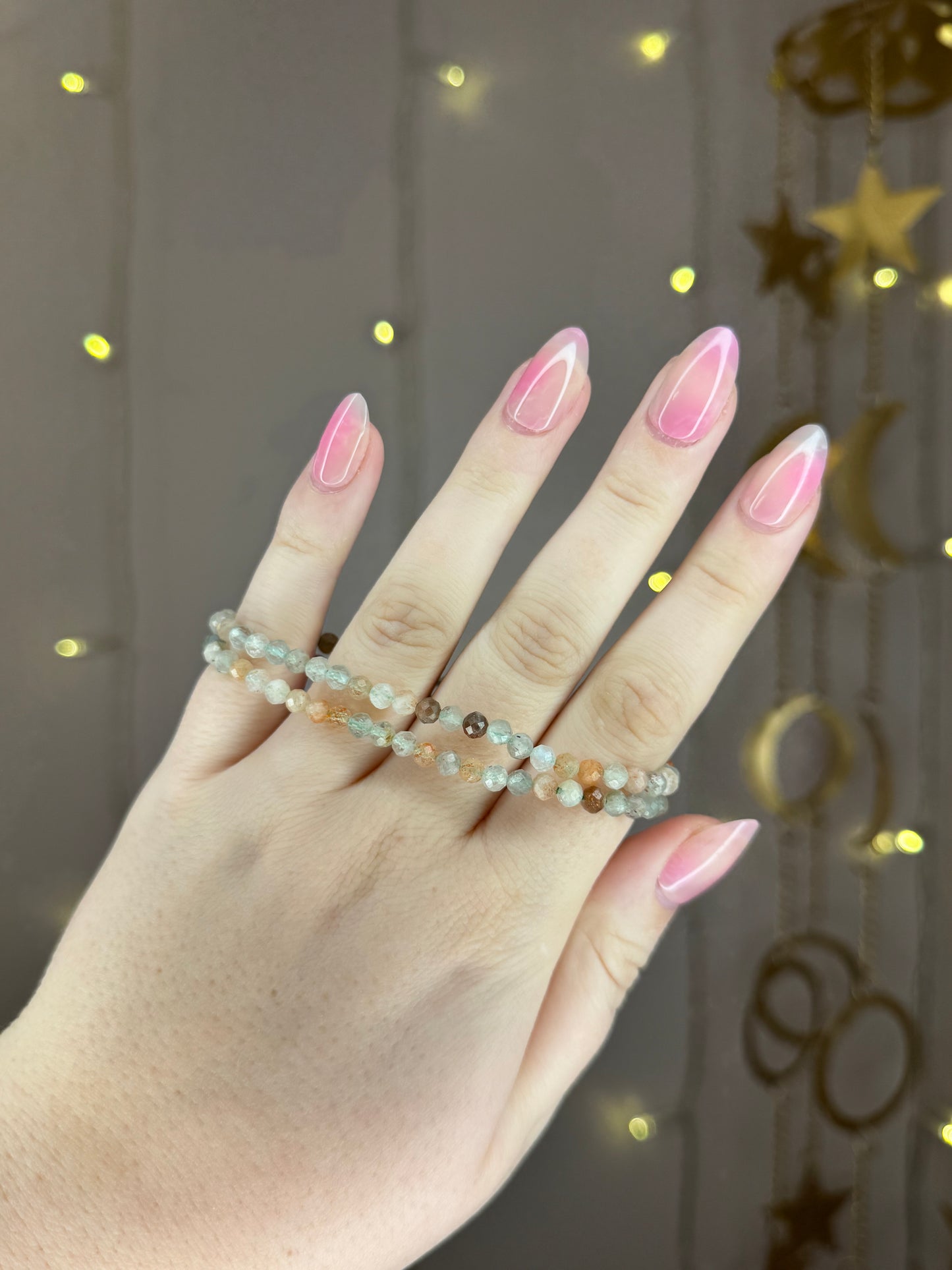 Faceted Arusha Sunstone Bracelet