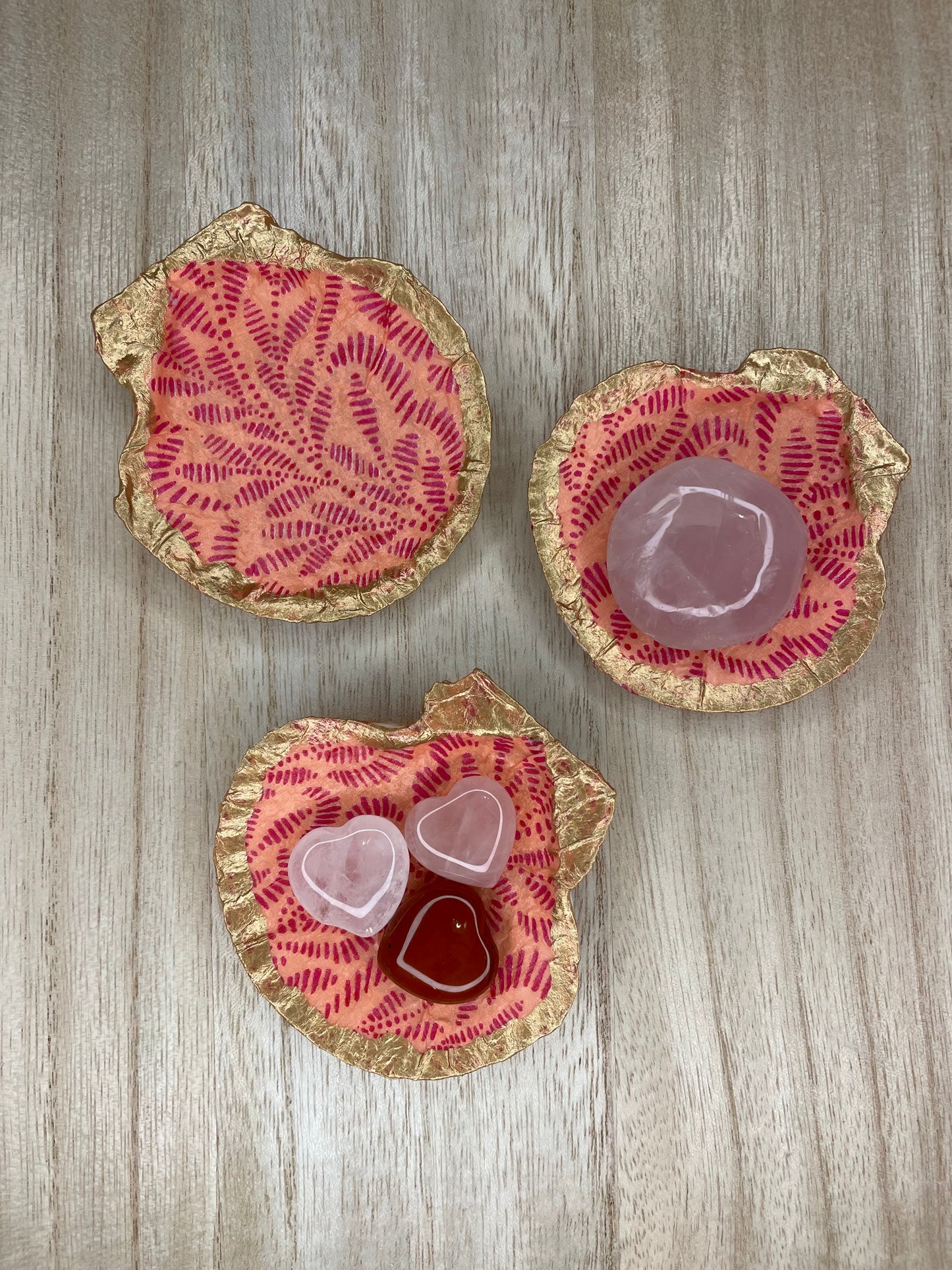 Sunset Vibe Leaves Shell Dish