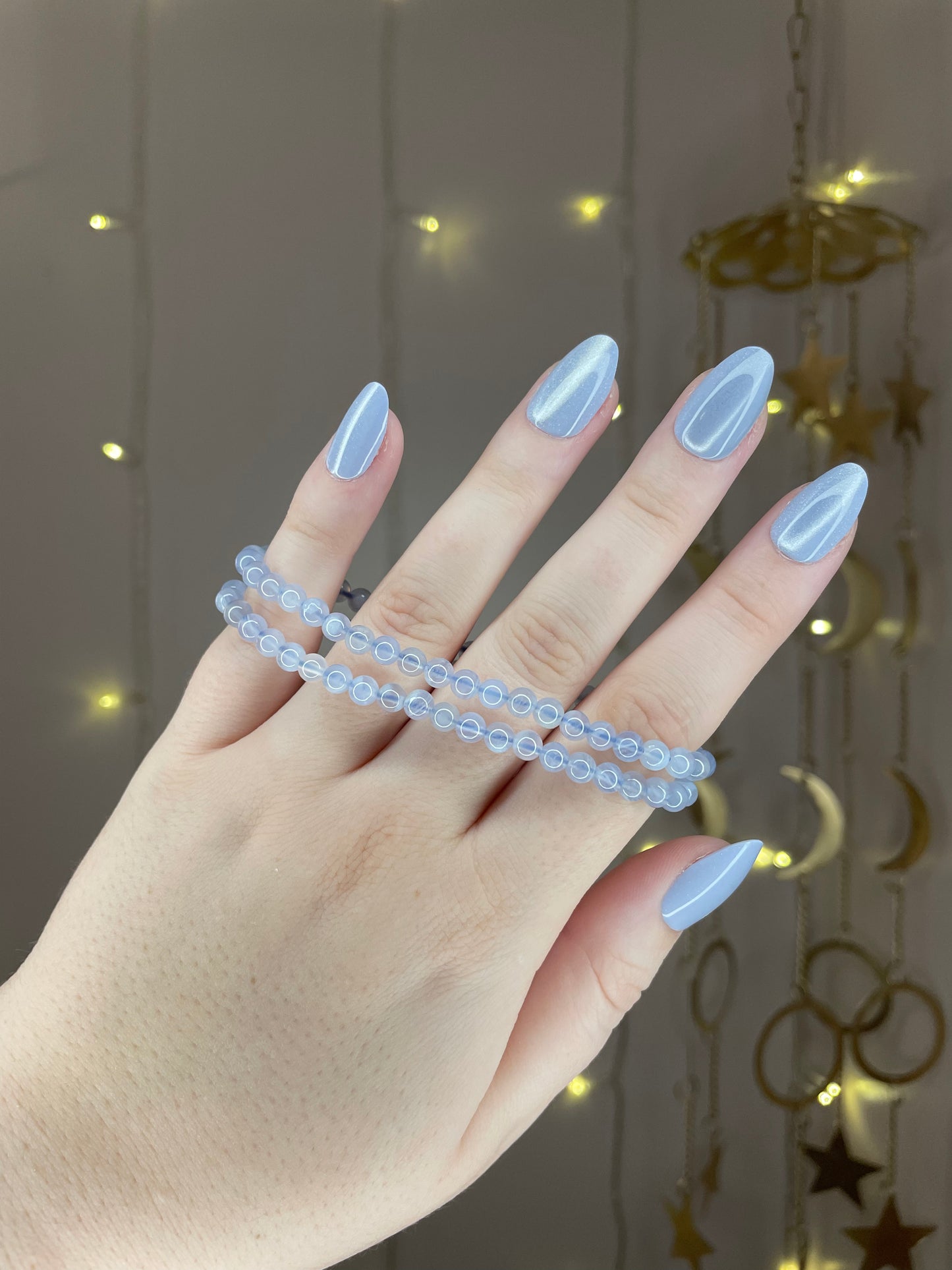 HQ Blue Lace Agate Bracelet