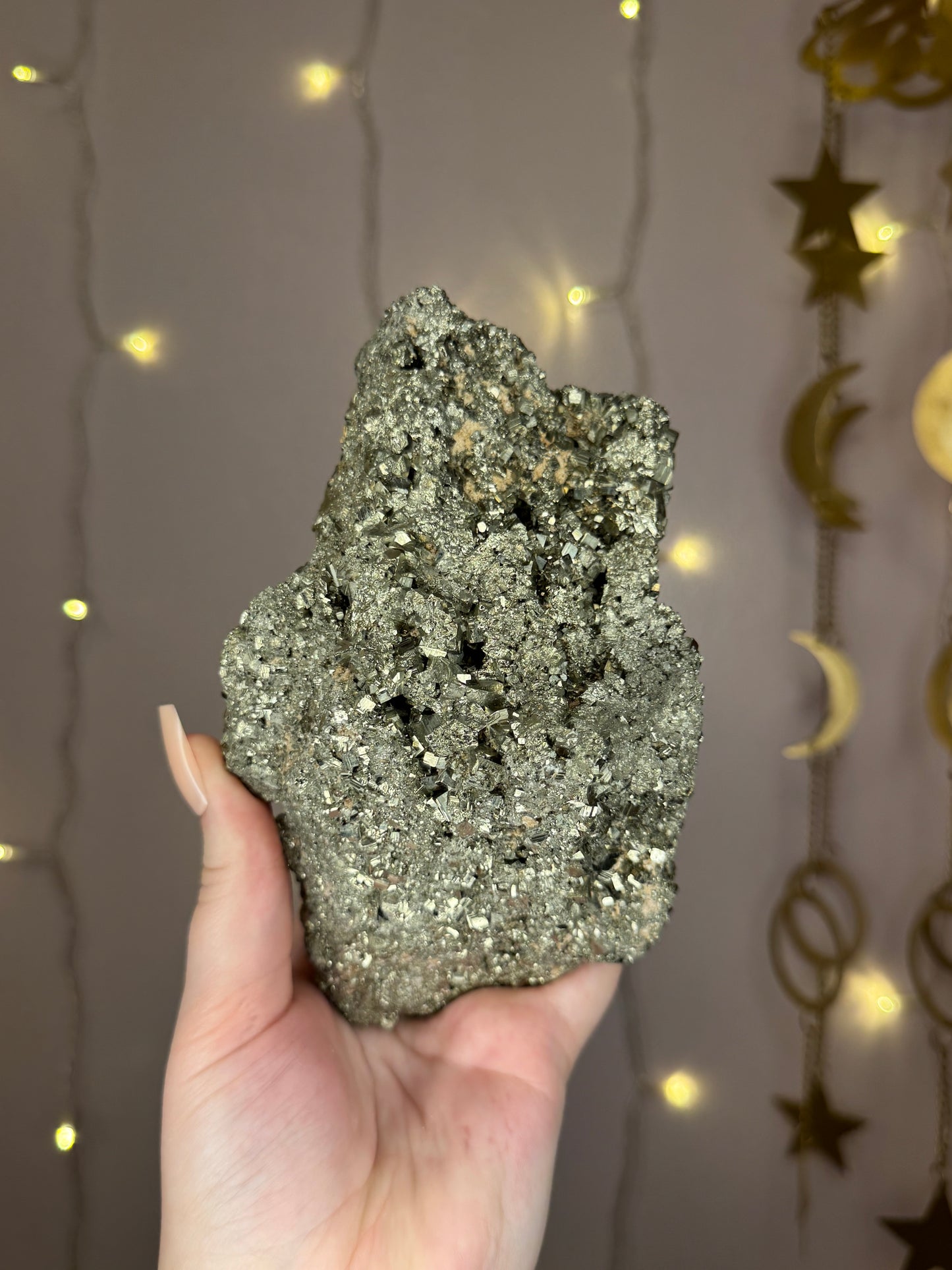 Huge Pyrite Cluster