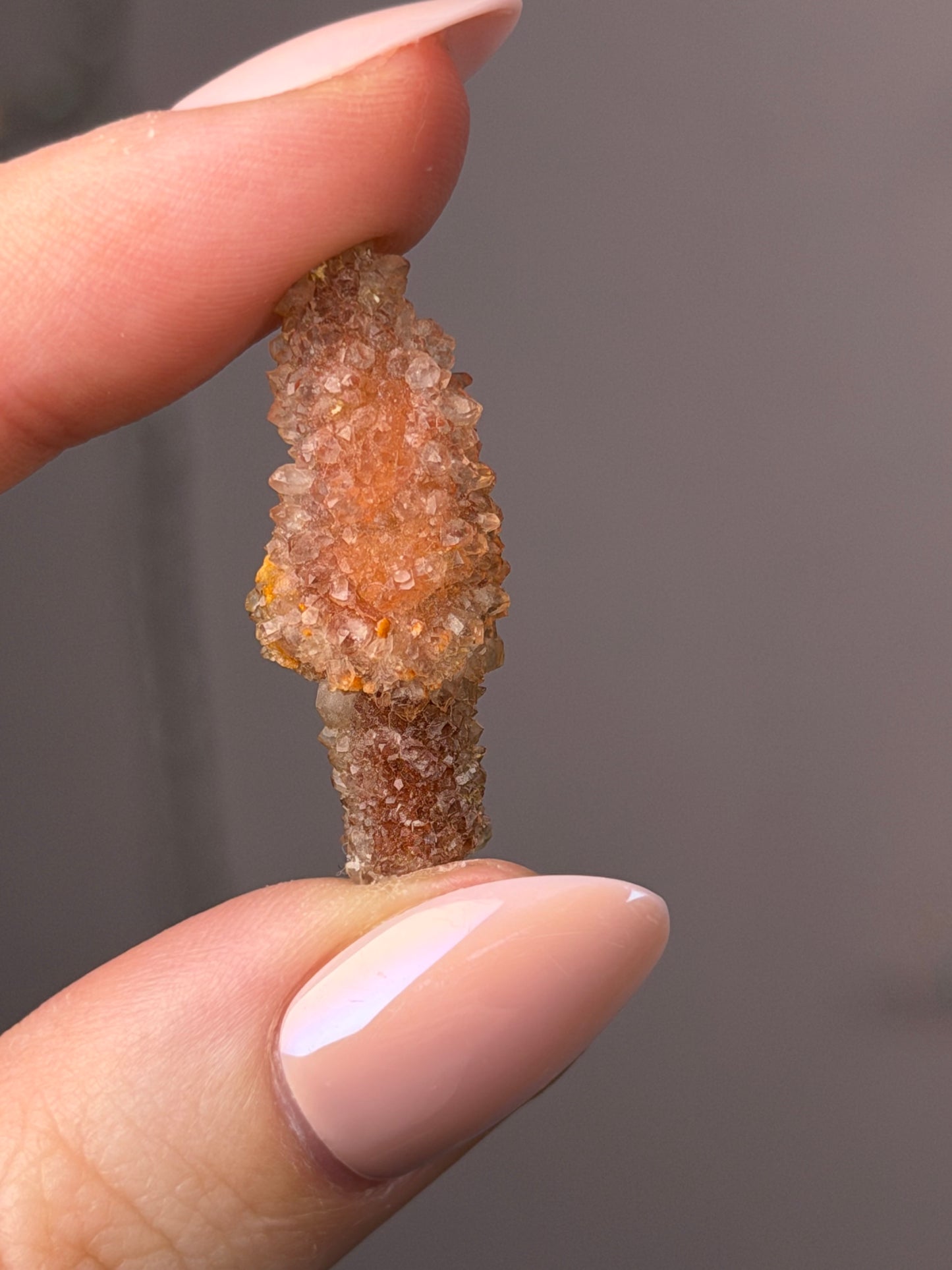 Crystallized Rhodochrosite