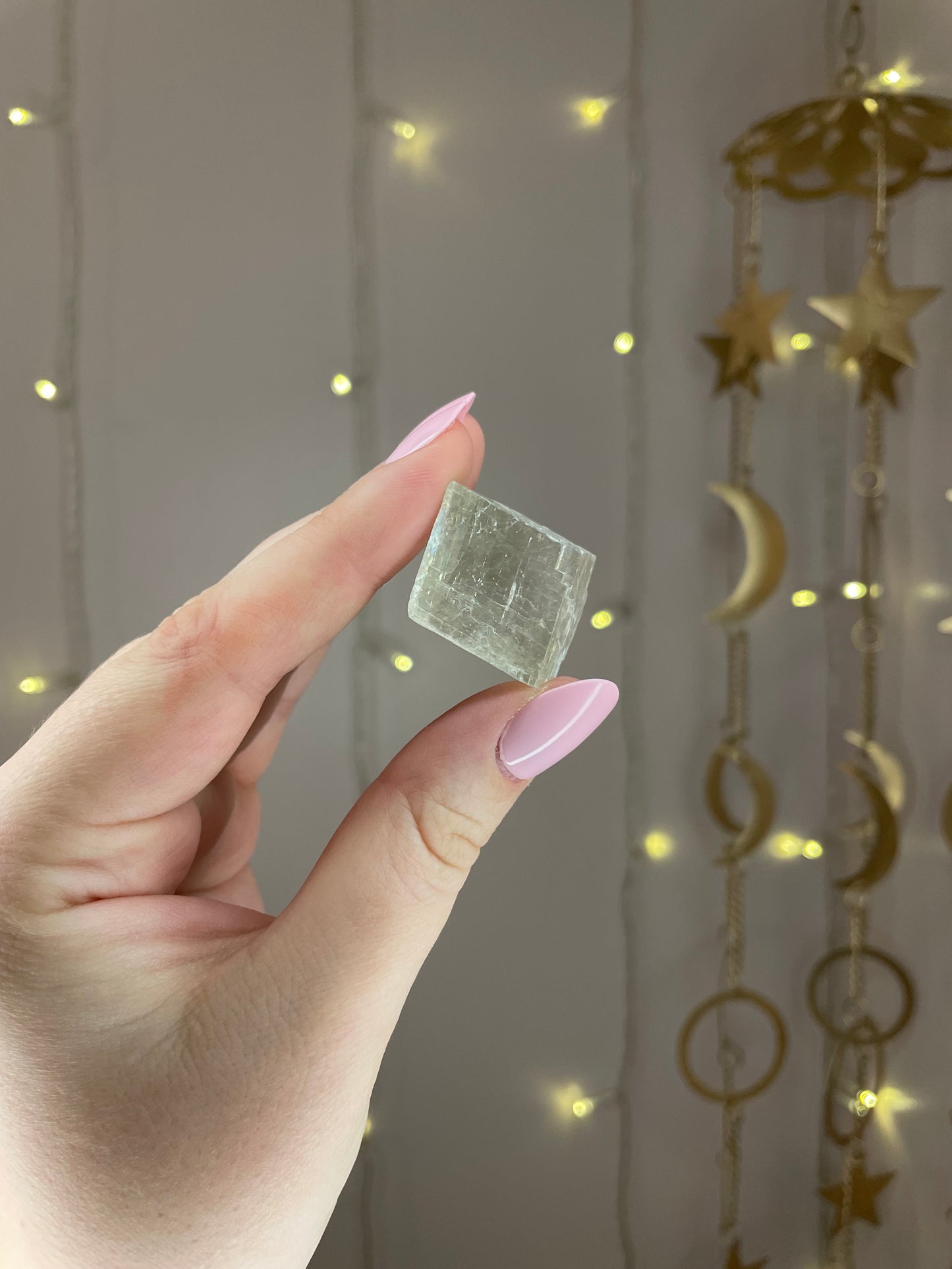 Raw Green Optical Calcite Cubes- You Choose