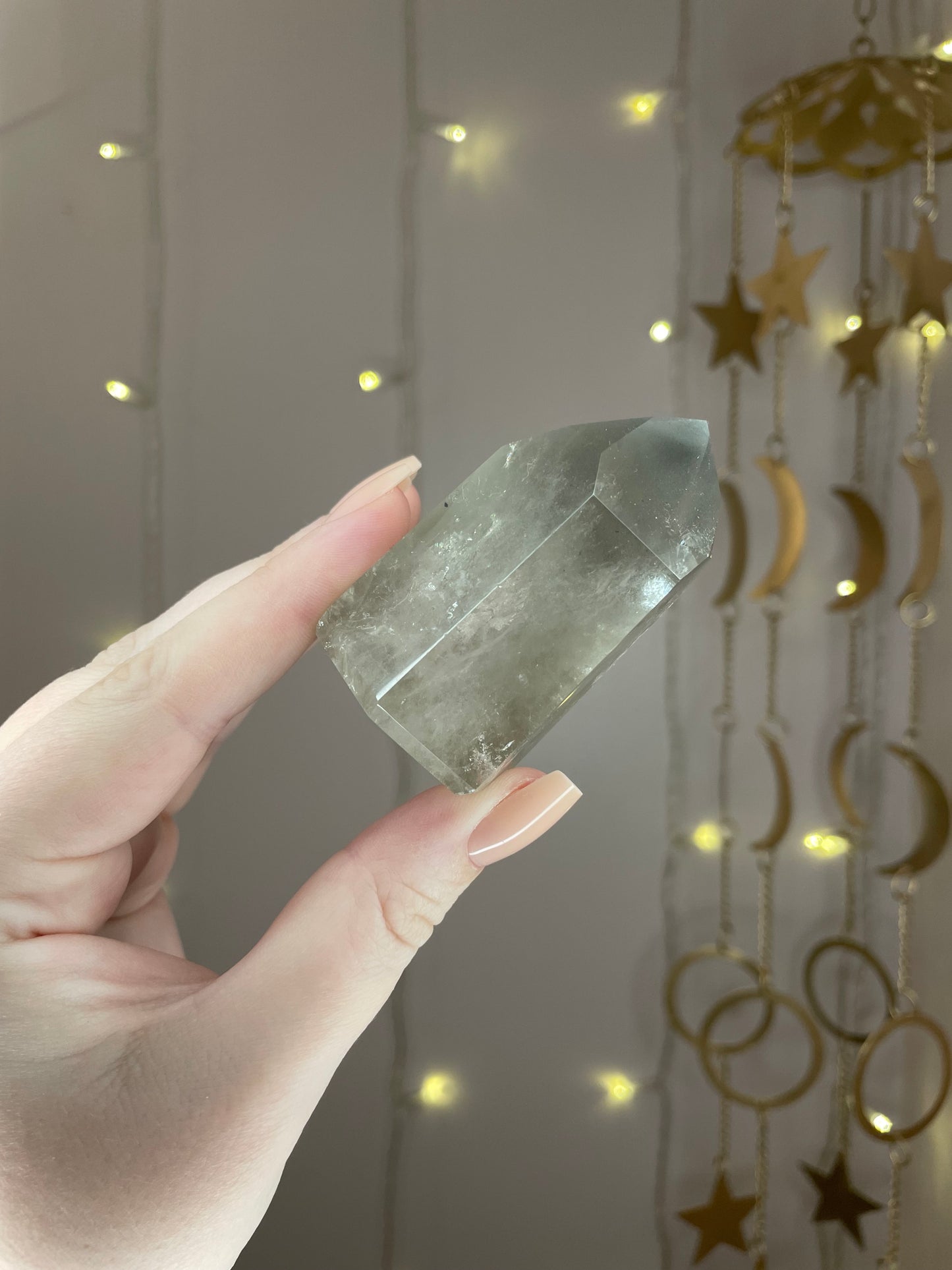 Brazilian Grey Lithium Quartz Tower A