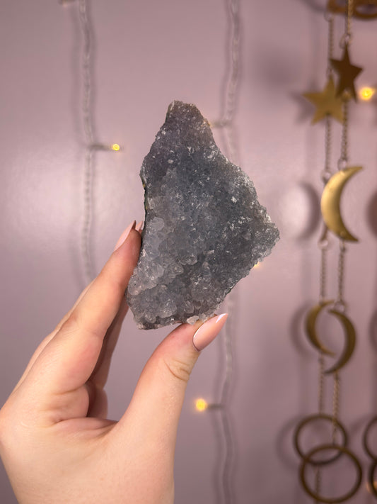 Matte Blue Amethyst Crust 12