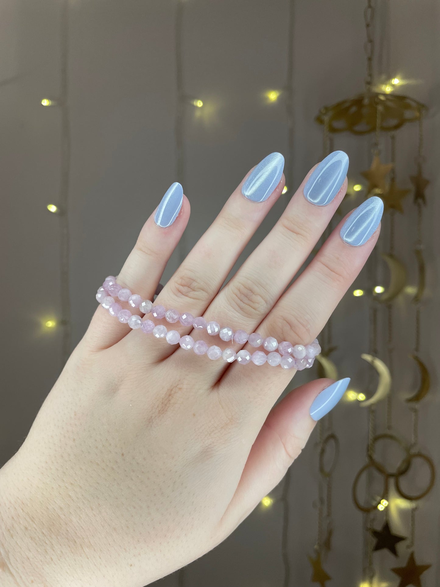 Faceted Kunzite Bracelet