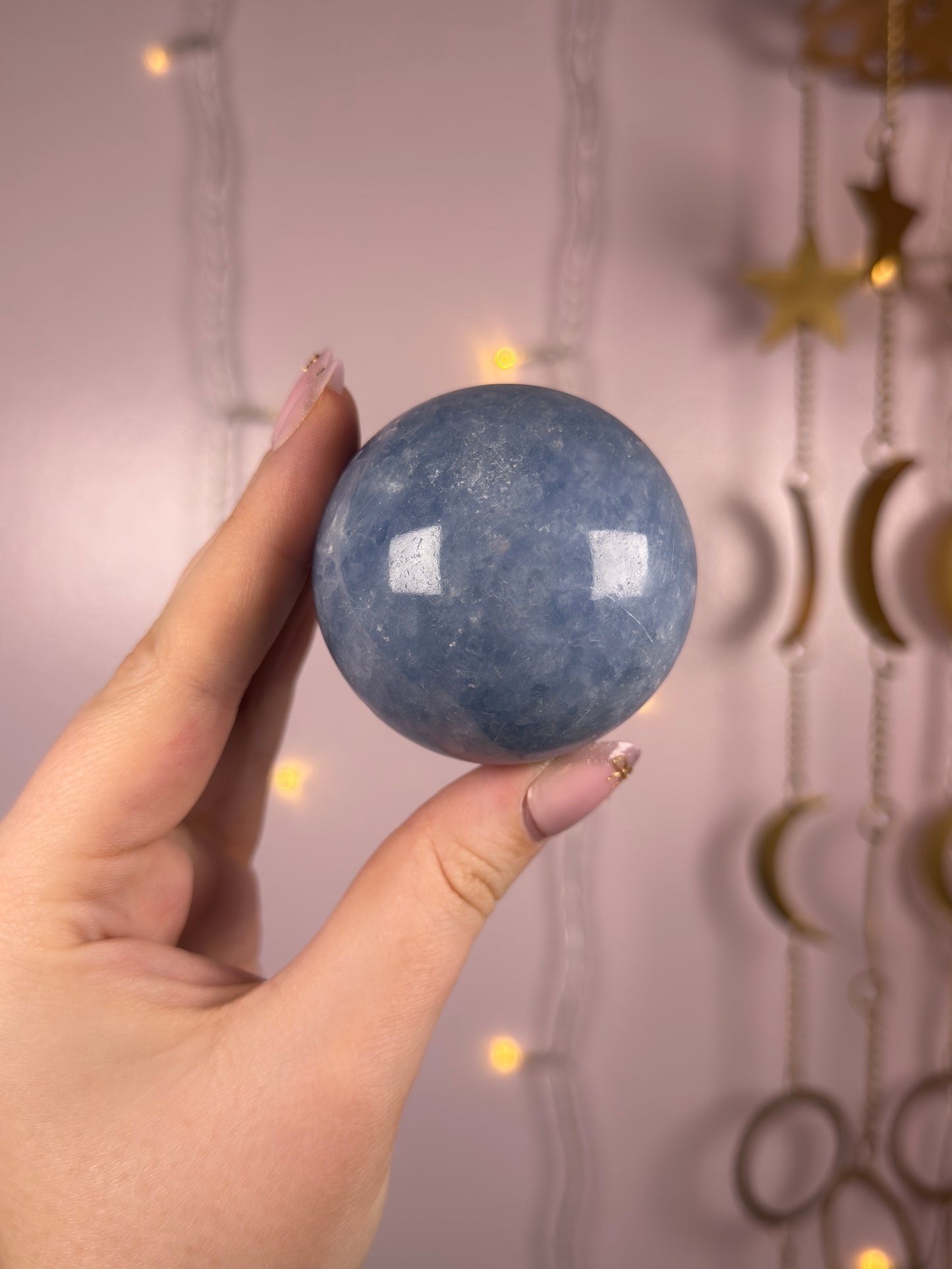 Blue Calcite Sphere