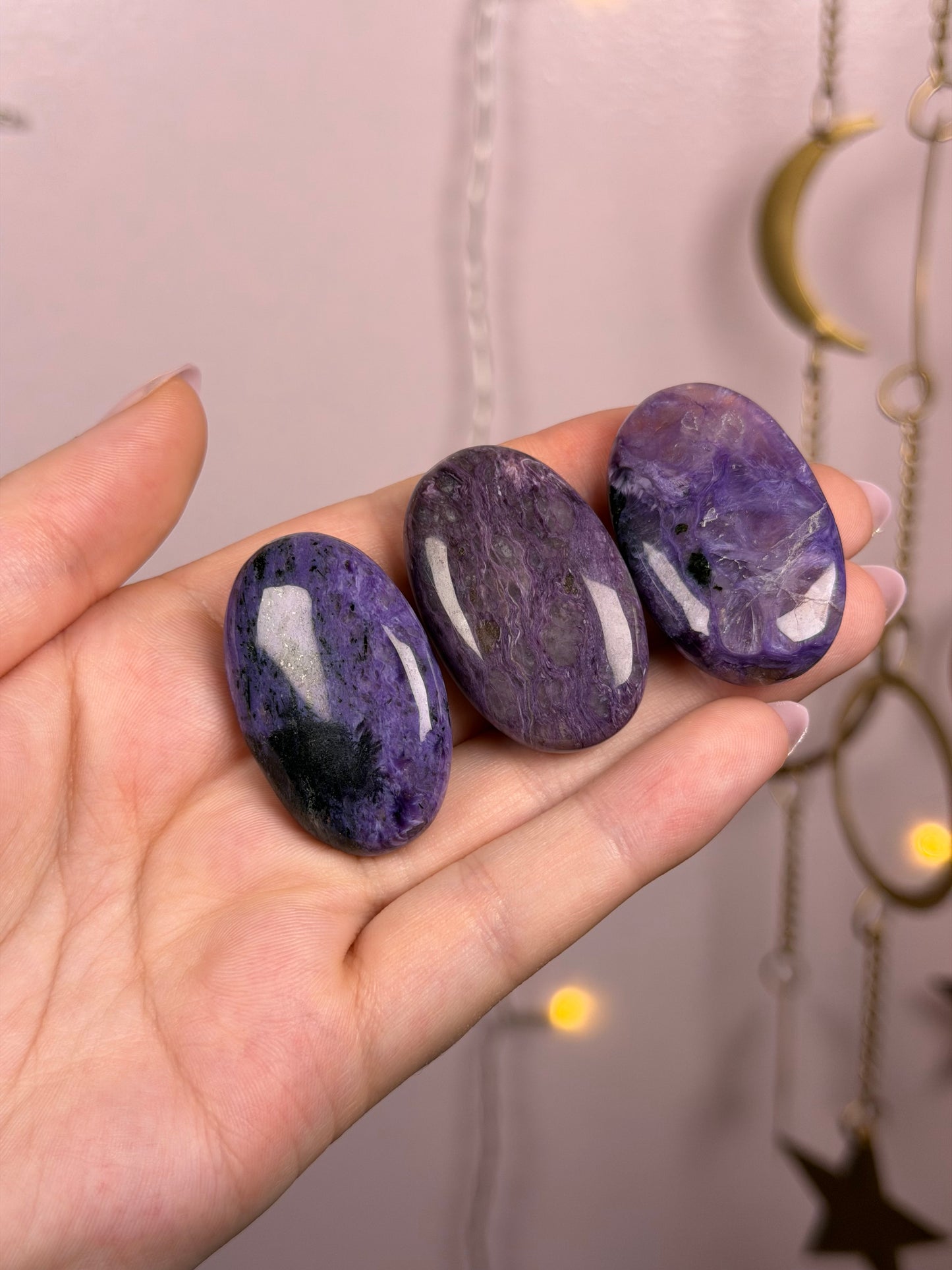 Mystery Charoite Palmstone