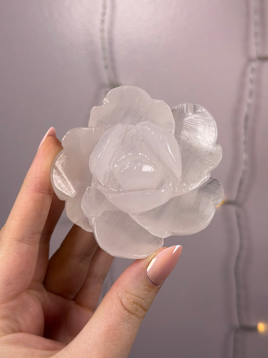 Pink Mangano Calcite Flower B