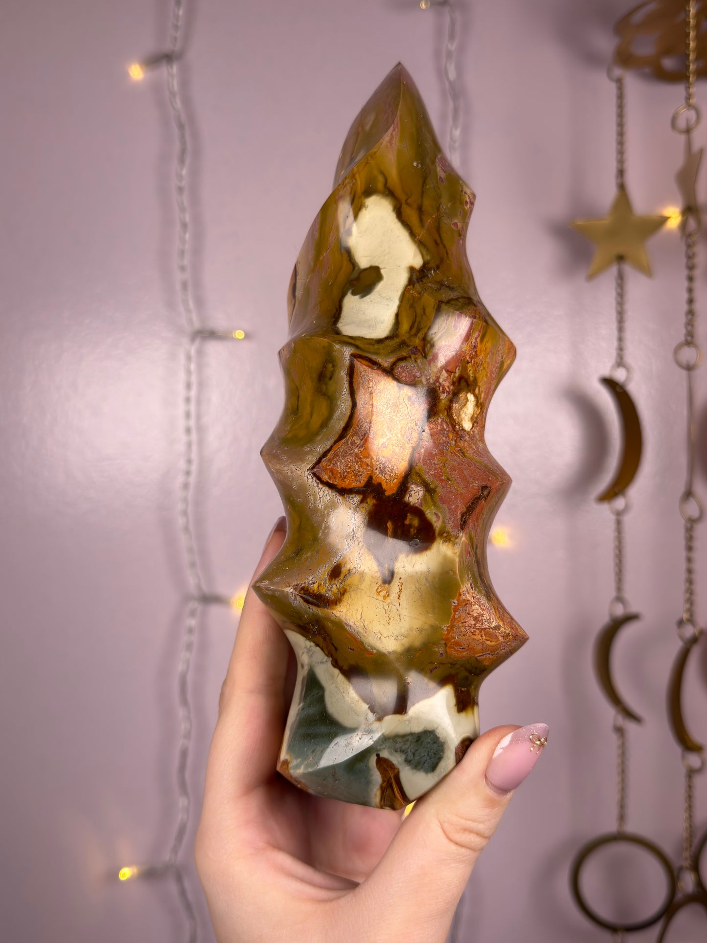 Statement Polychrome Jasper Flame