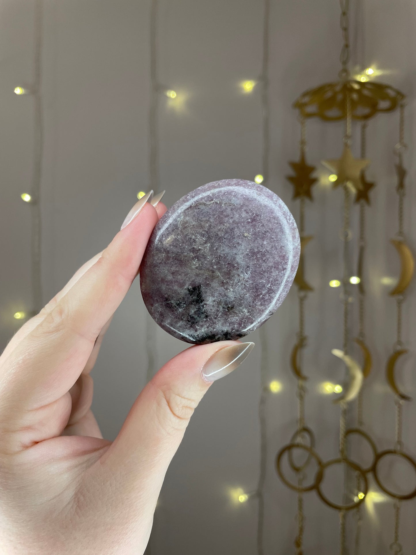 Purple Mica Palmstone