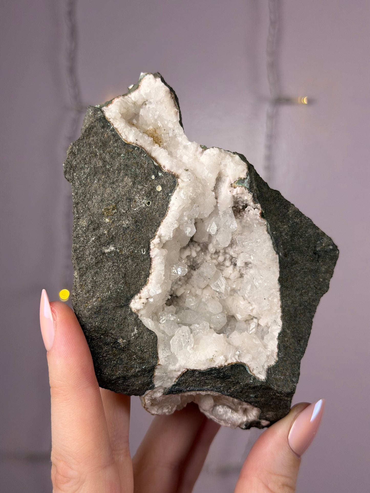 Columnar Calcite in Matrix