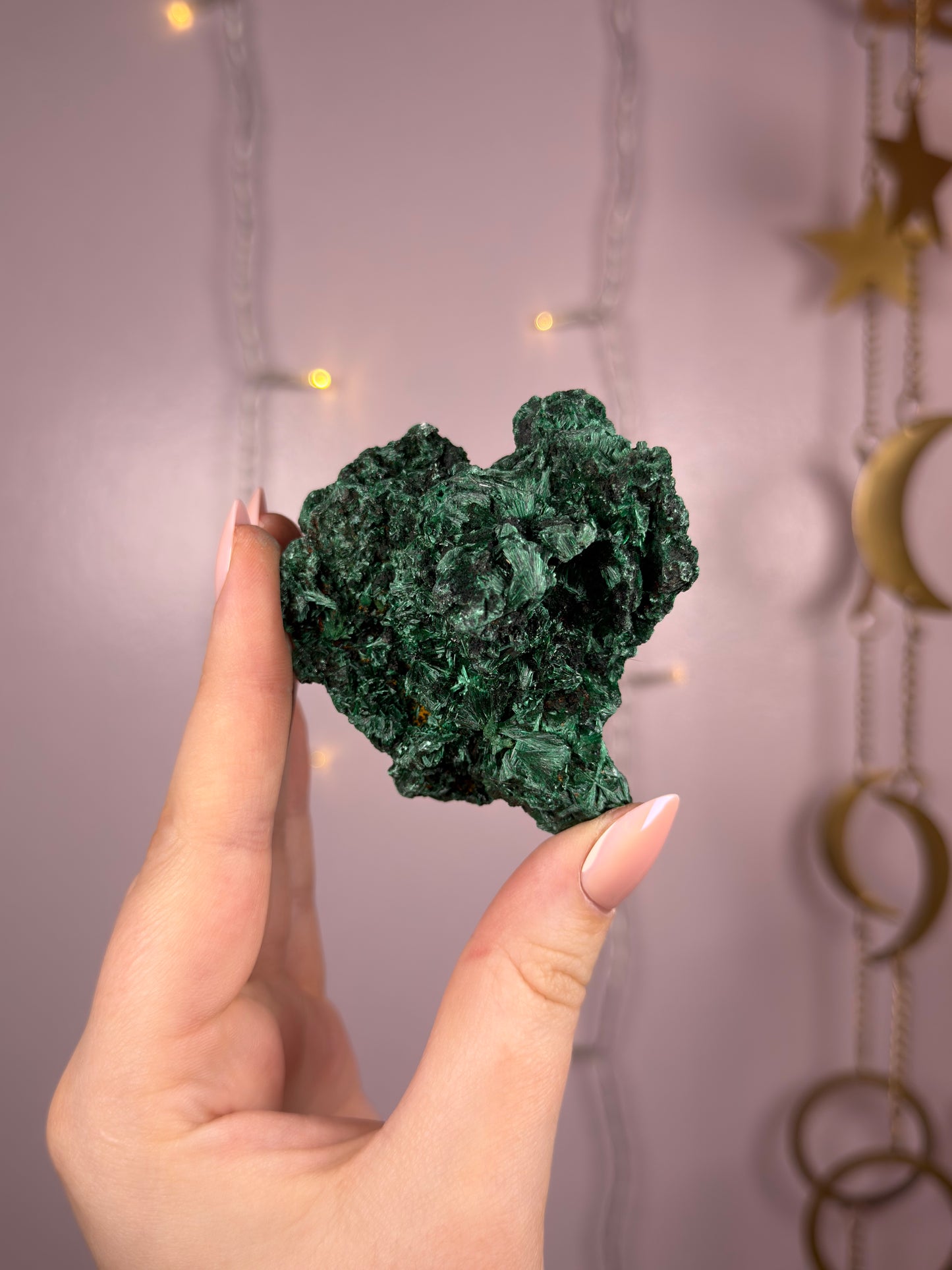 Fibrous Malachite Specimen 28A