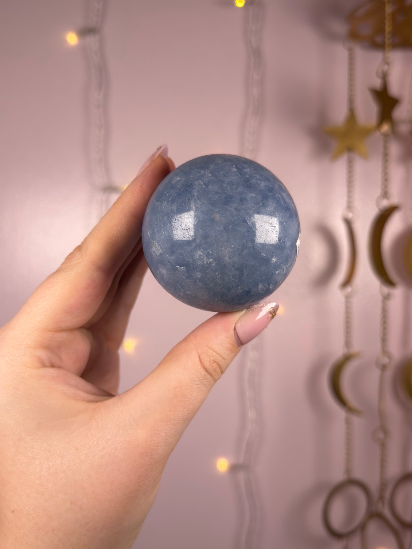 Blue Calcite Sphere