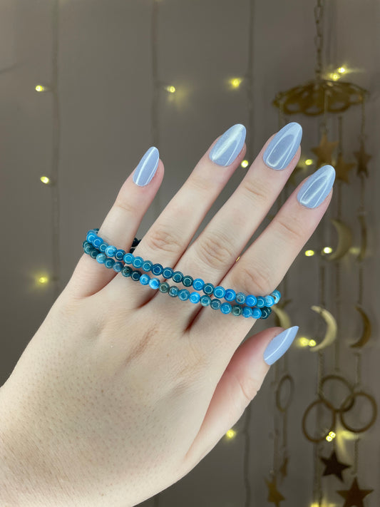 Blue Apatite Bracelet