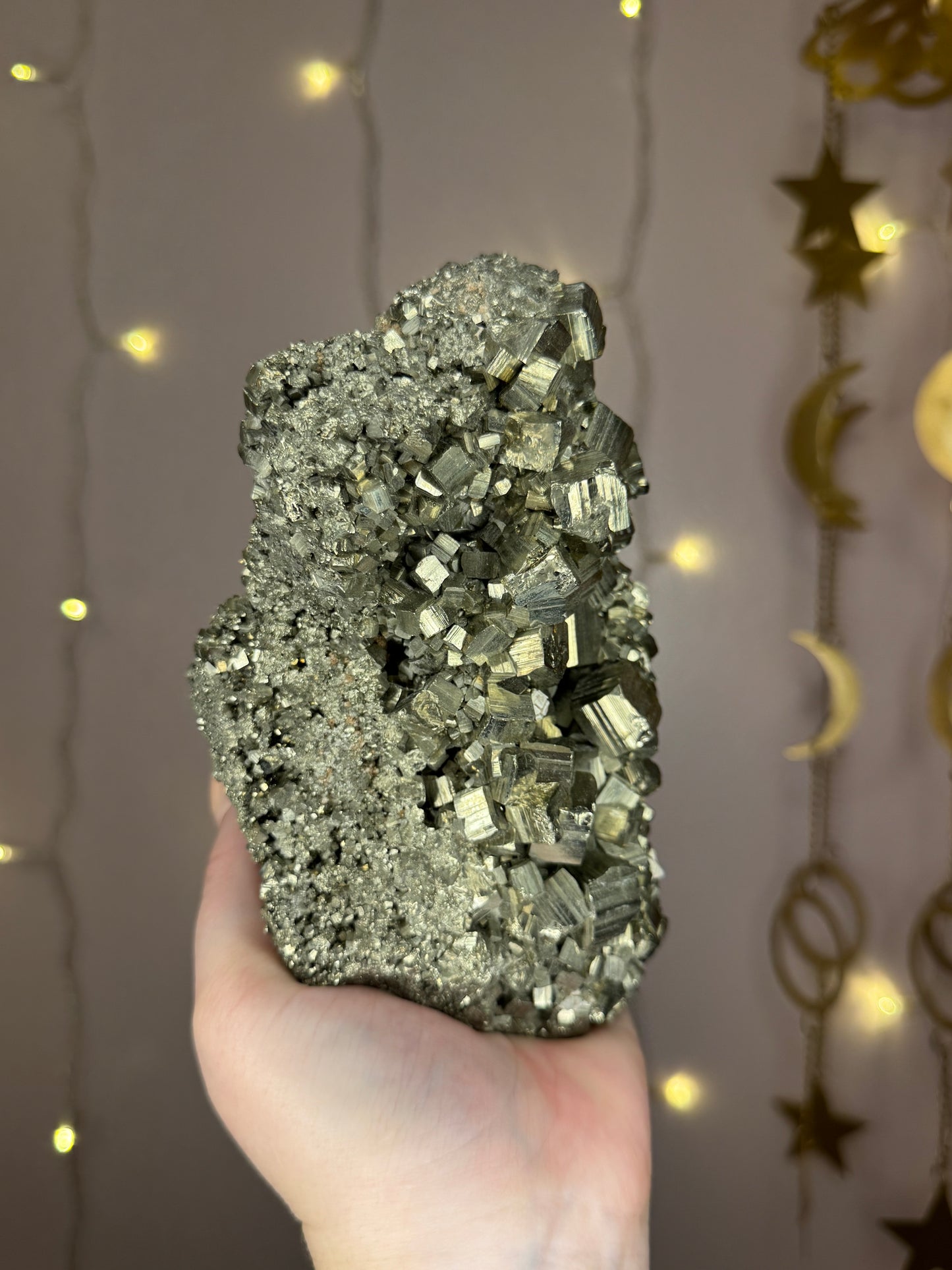 Huge Pyrite Cluster
