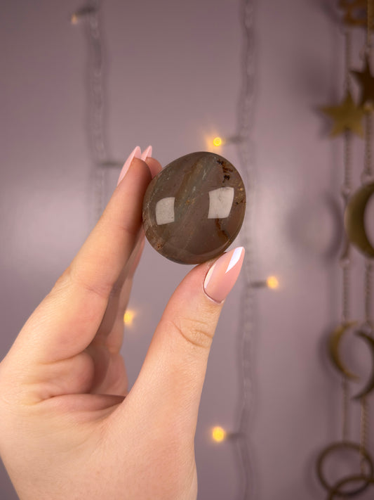 Smoky Green/Pink/Beige Garden Quartz Lens