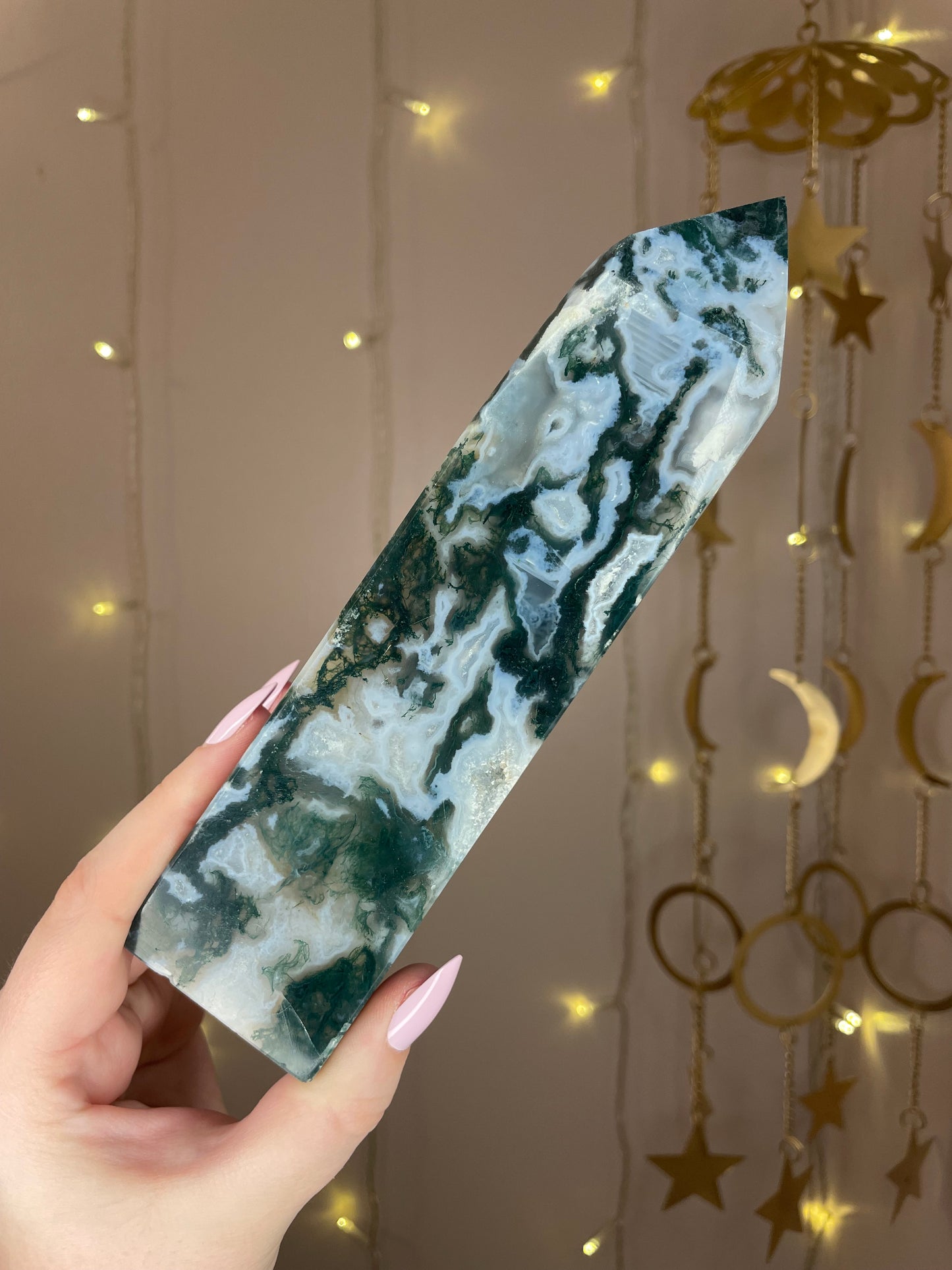 Statement Moss Agate Tower C