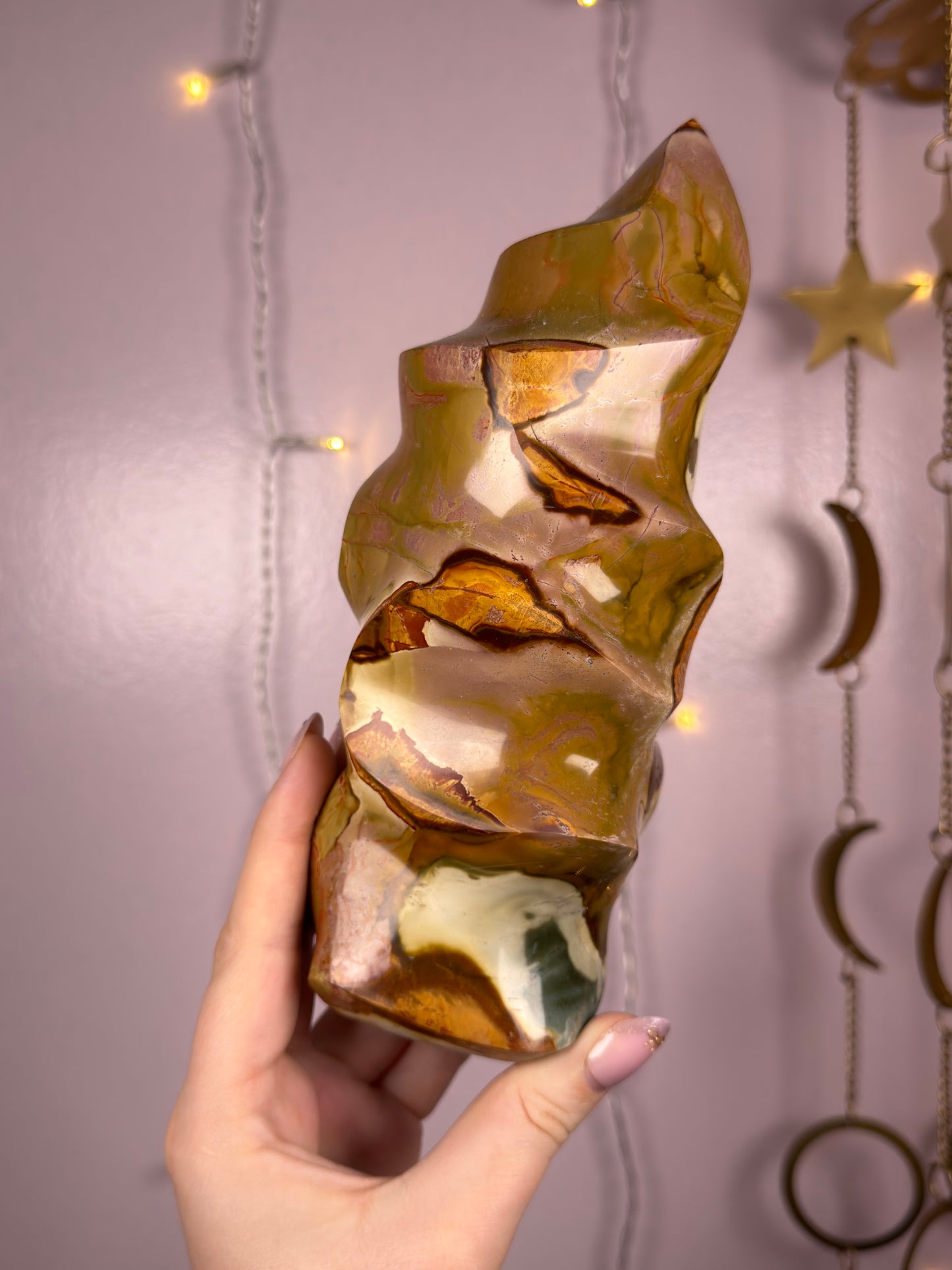 Statement Polychrome Jasper Flame