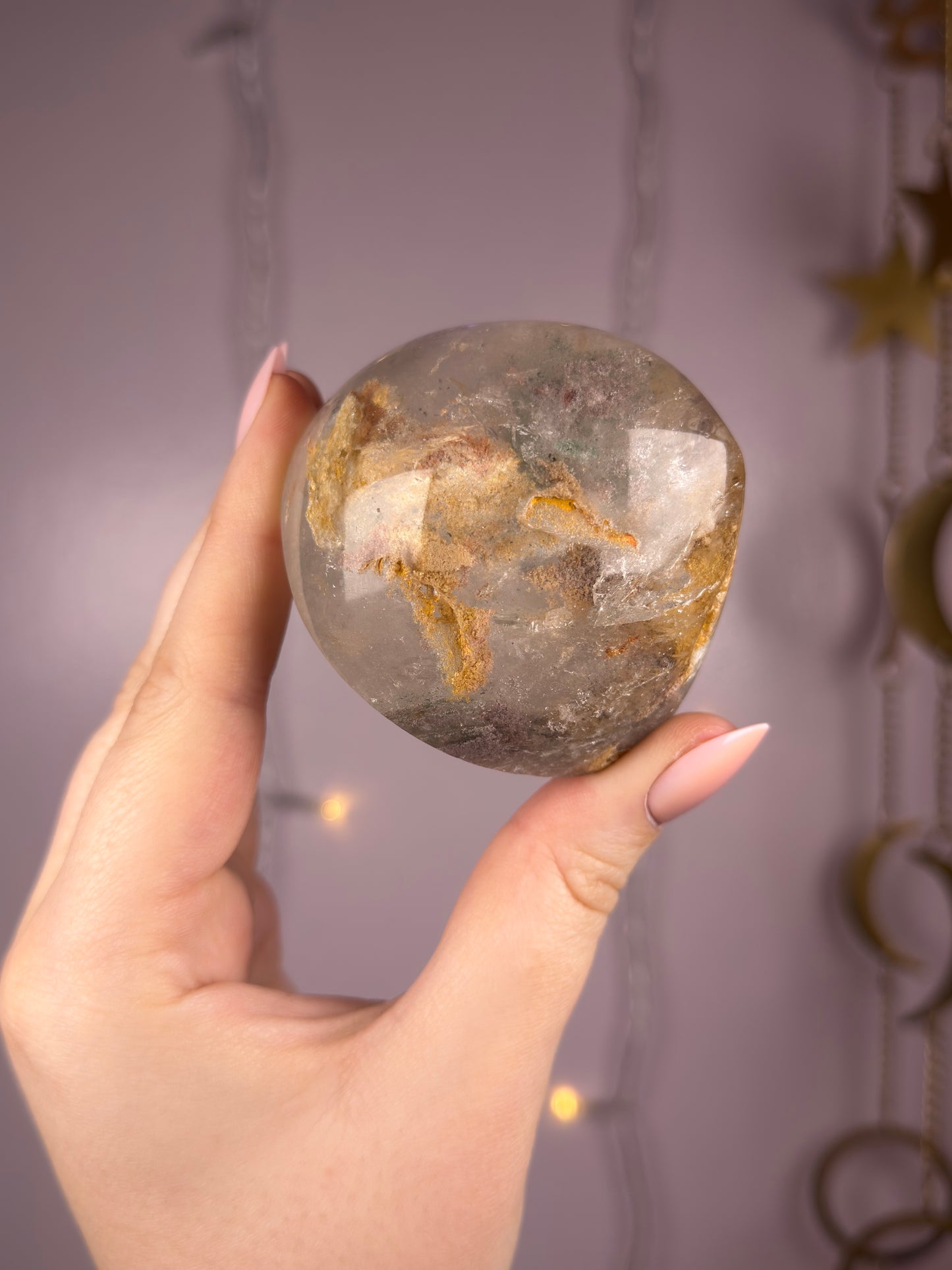 Pastel Paradise Garden Quartz Lens (purple/green/yellow/pink)