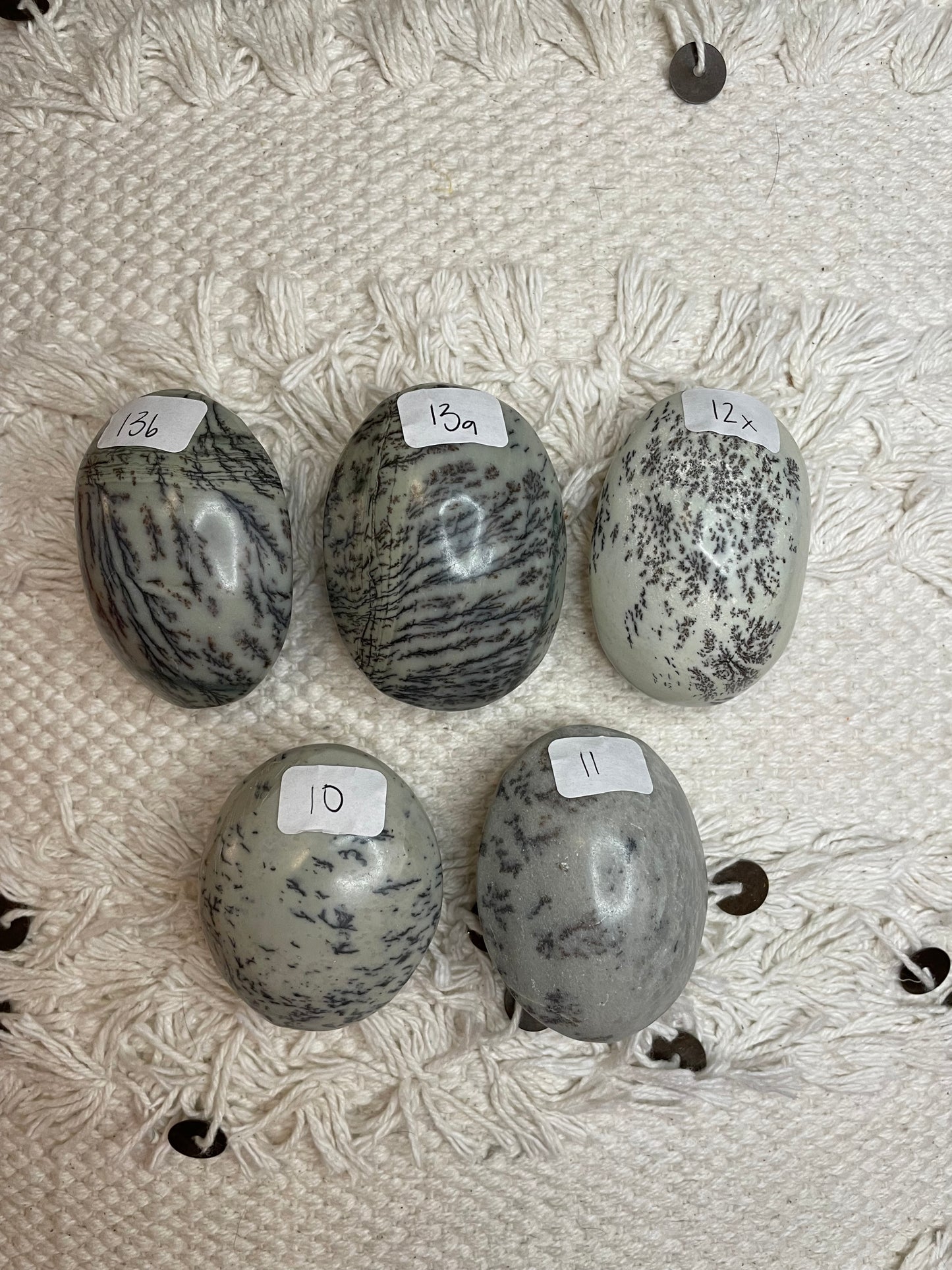 Dendritic Jade Palmstones- You Choose