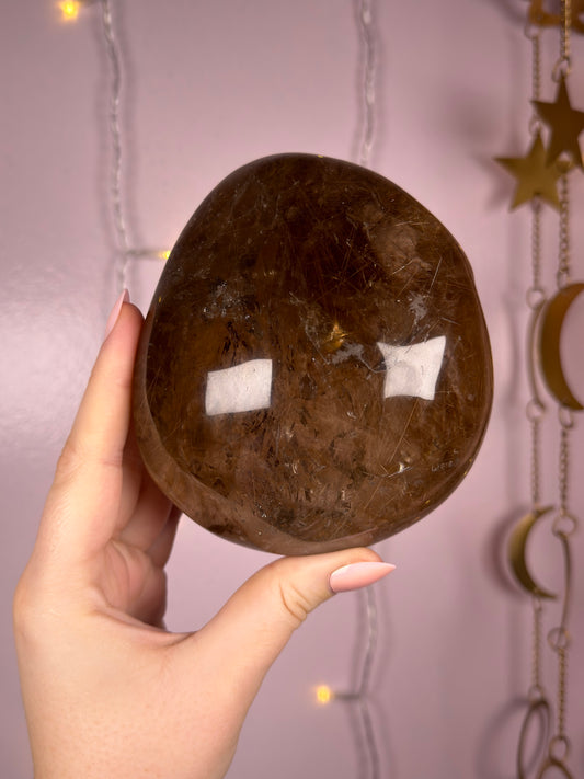 Big Statement Smoky Rutile Lens B