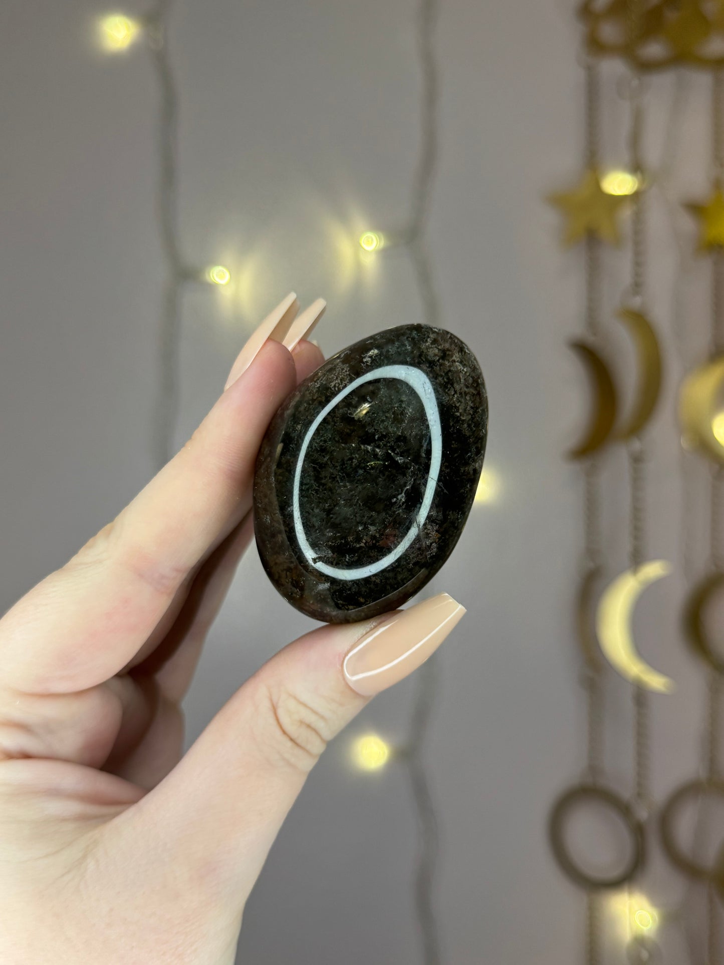 Green/Black/Purple Garden Quartz Lens 26