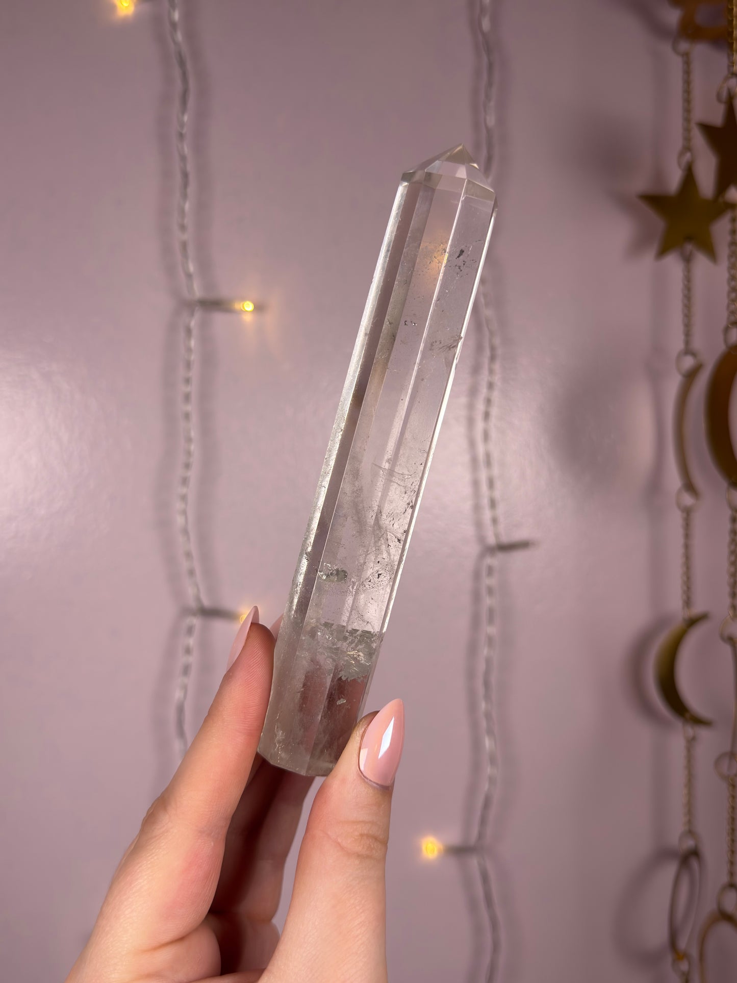 Mystery Clear Quartz Tower