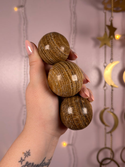 Chocolate Calcite Spheres- You Choose