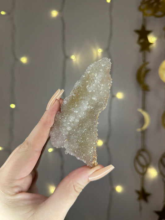 Amethyst Crust 6 (light purple & yellow)