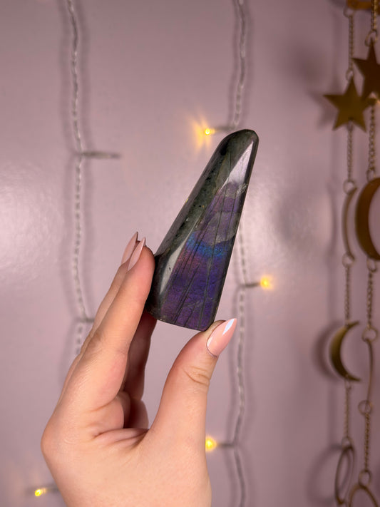 Labradorite Freeform A (purple/blue/pink)