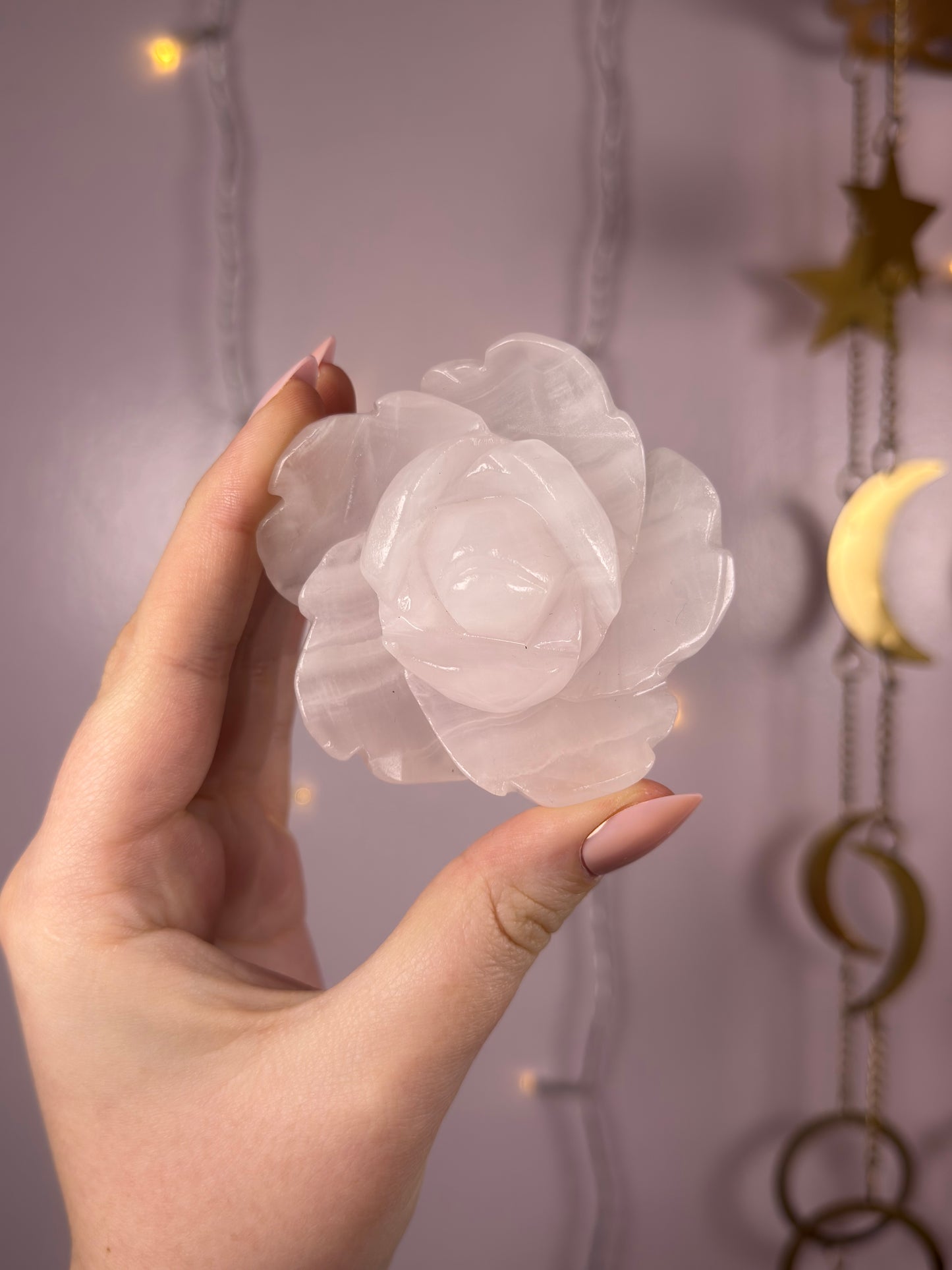 Pink Mangano Calcite Flower C