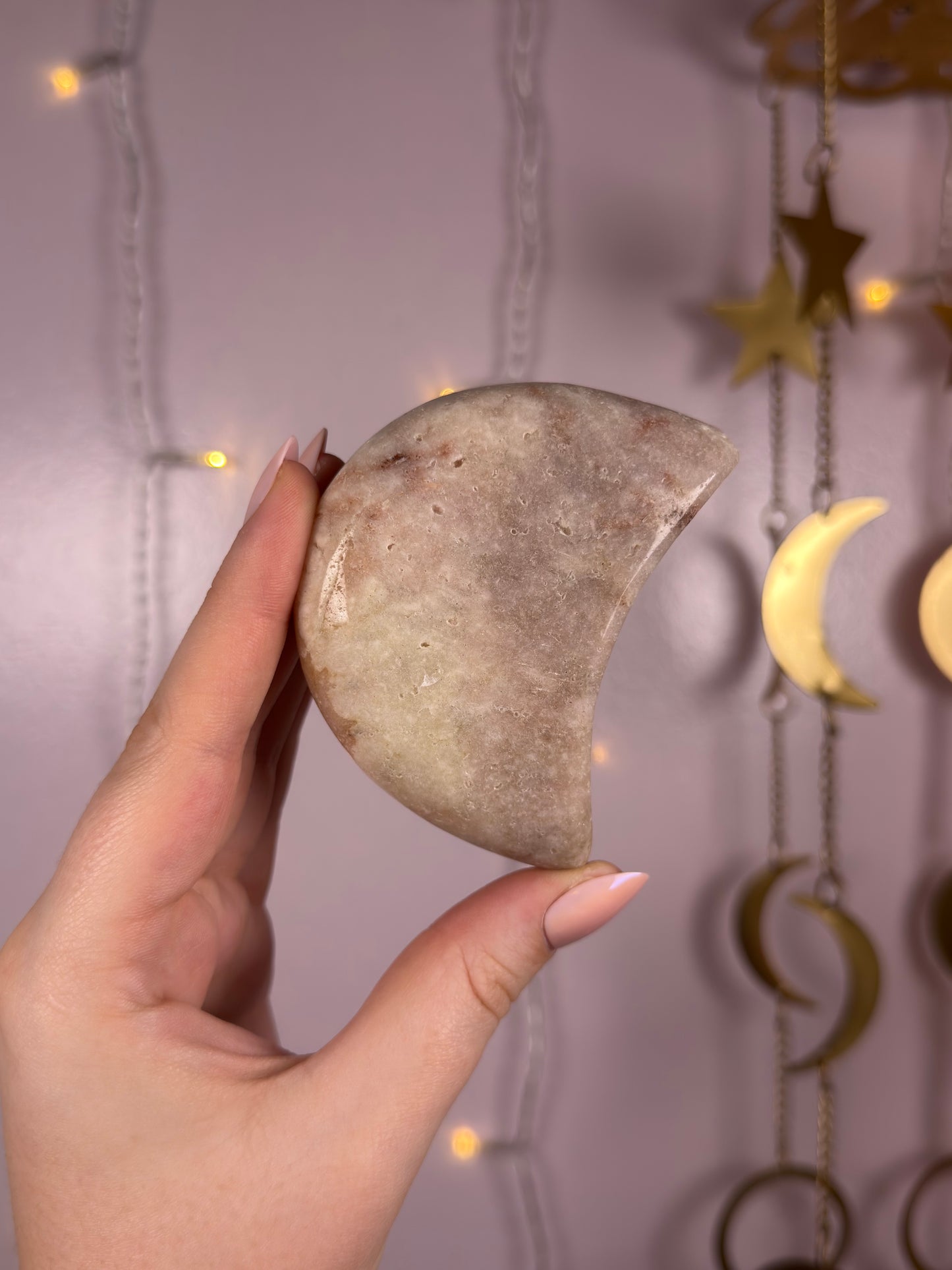 Pink Amethyst Moon B