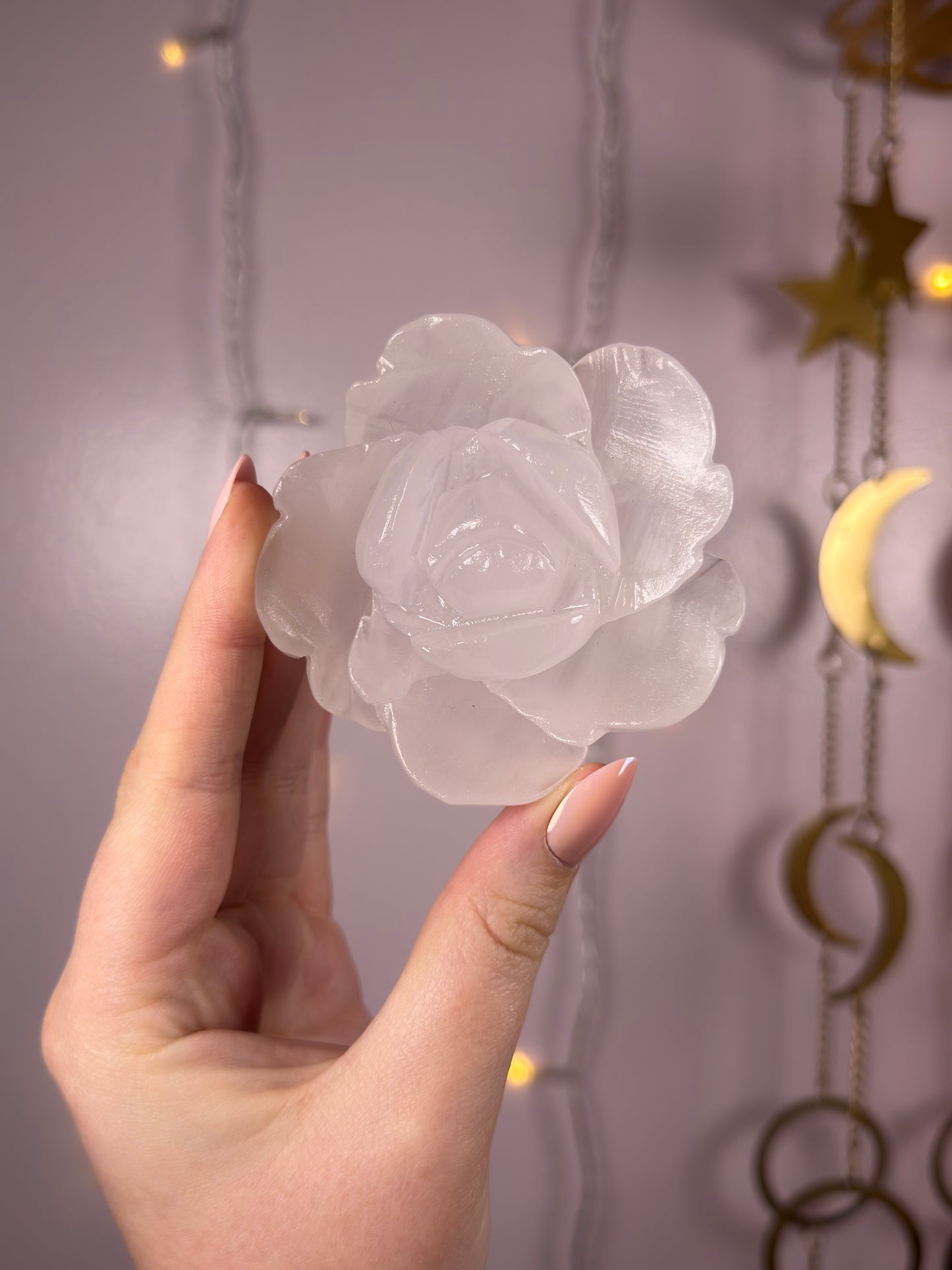Pink Mangano Calcite Flower B