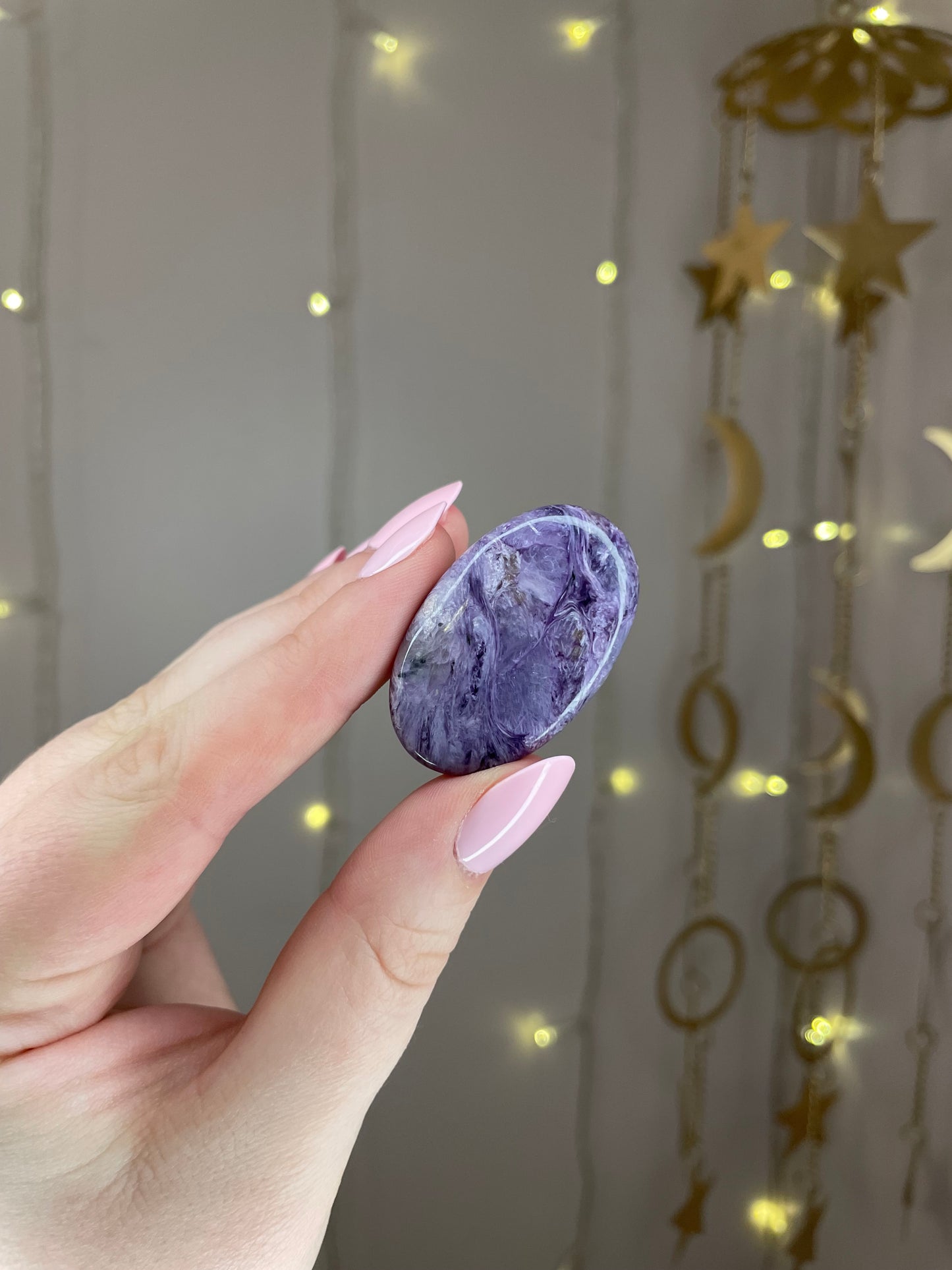 Charoite Mini Palmstone