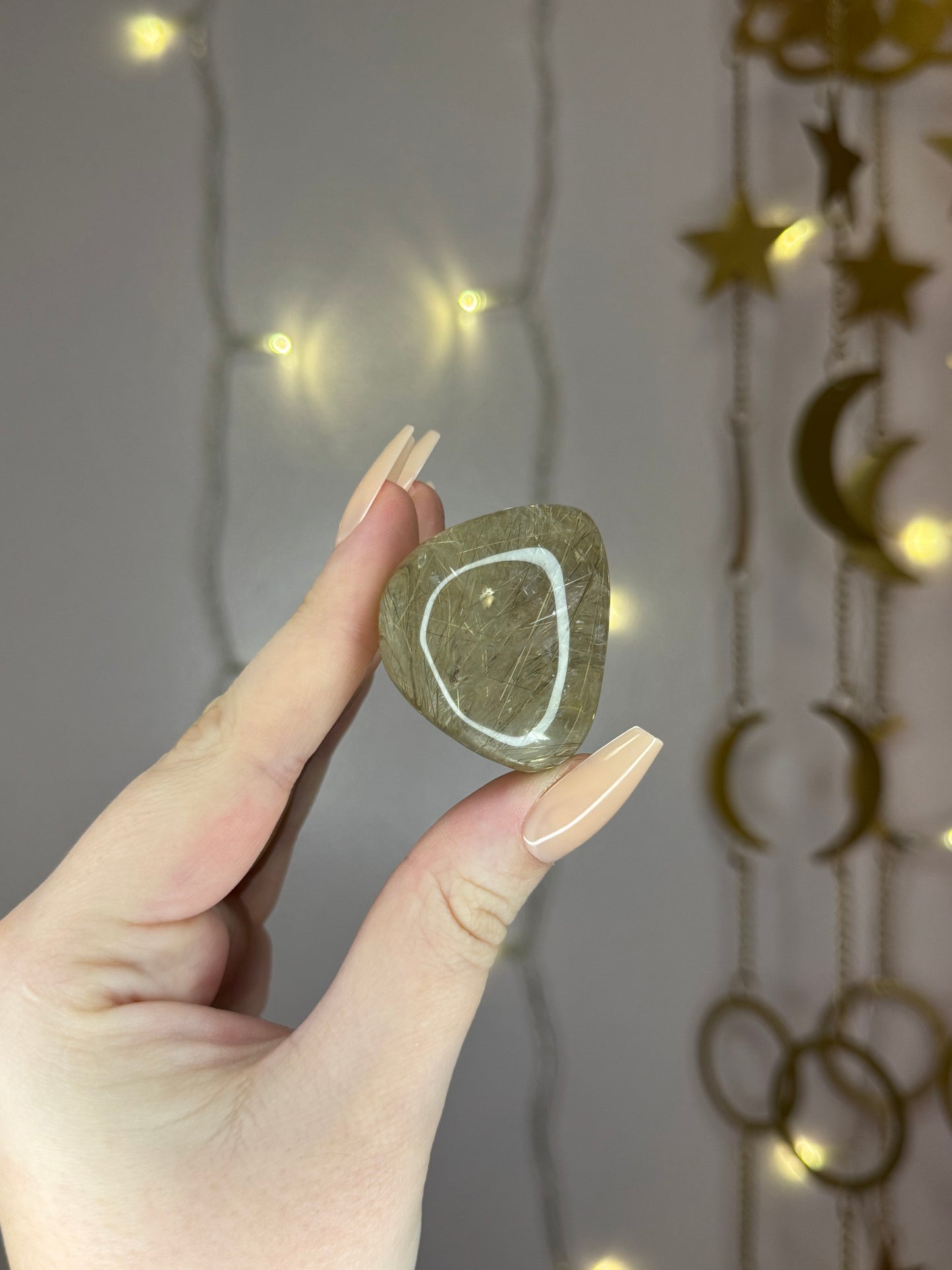 Golden/Silver Rutile Lens 24