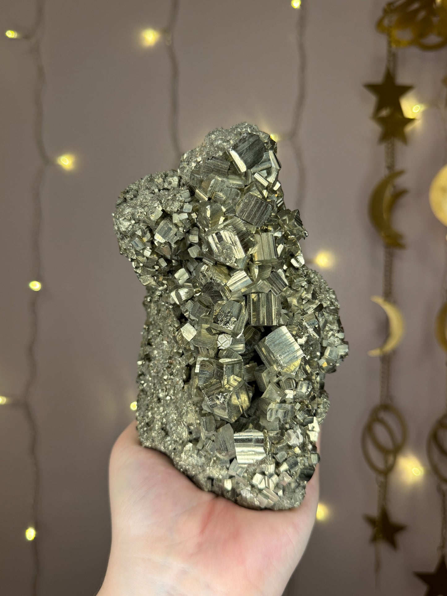 Huge Pyrite Cluster