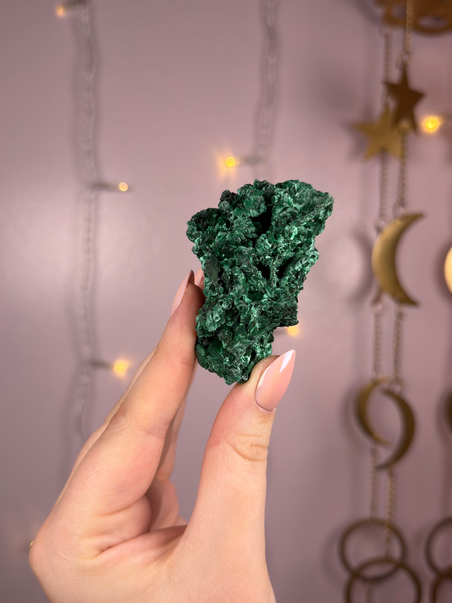 Fibrous Malachite Specimen 20A