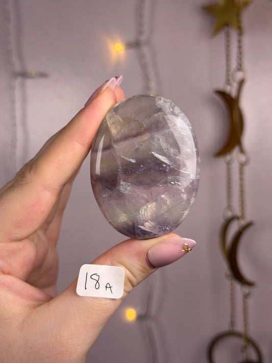 Fluorite Palmstones- You Choose