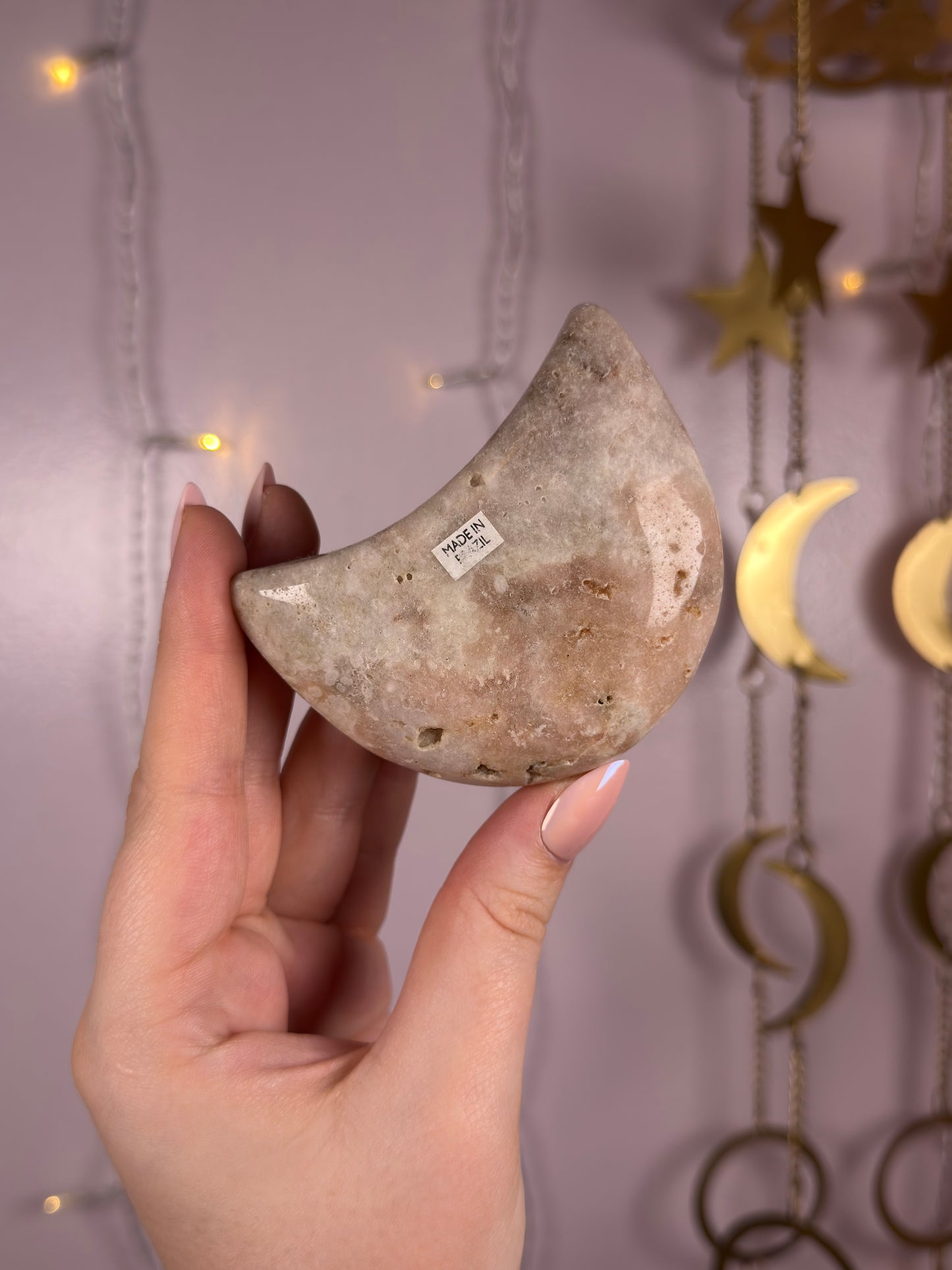 Pink Amethyst Moon B