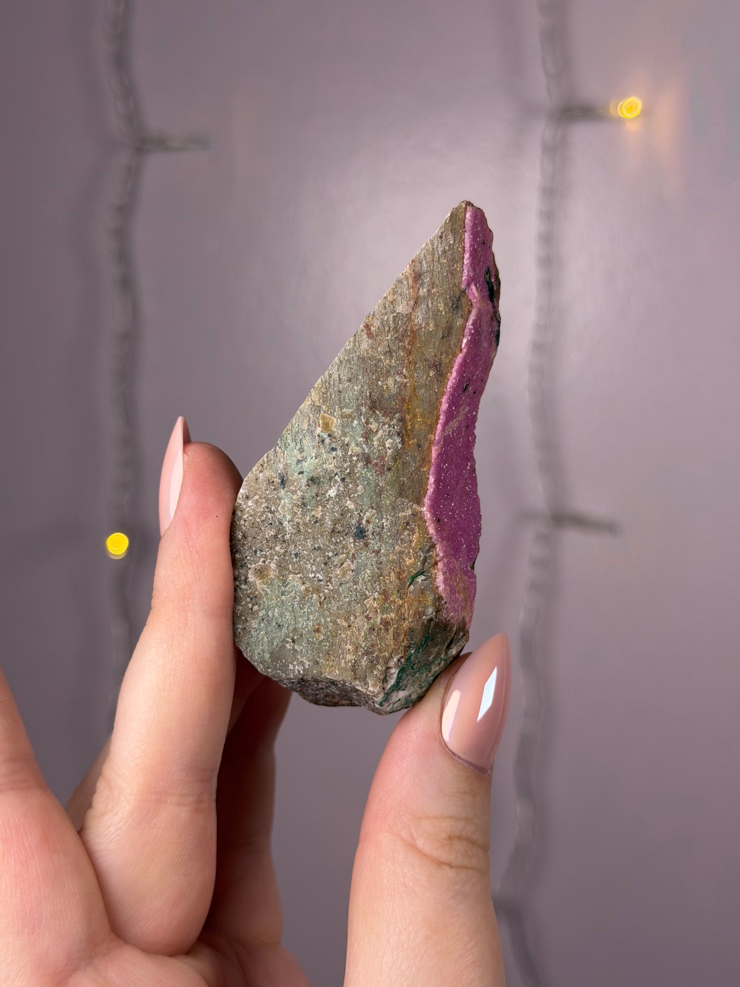 Cobalto Calcite x Malachite Specimen 20