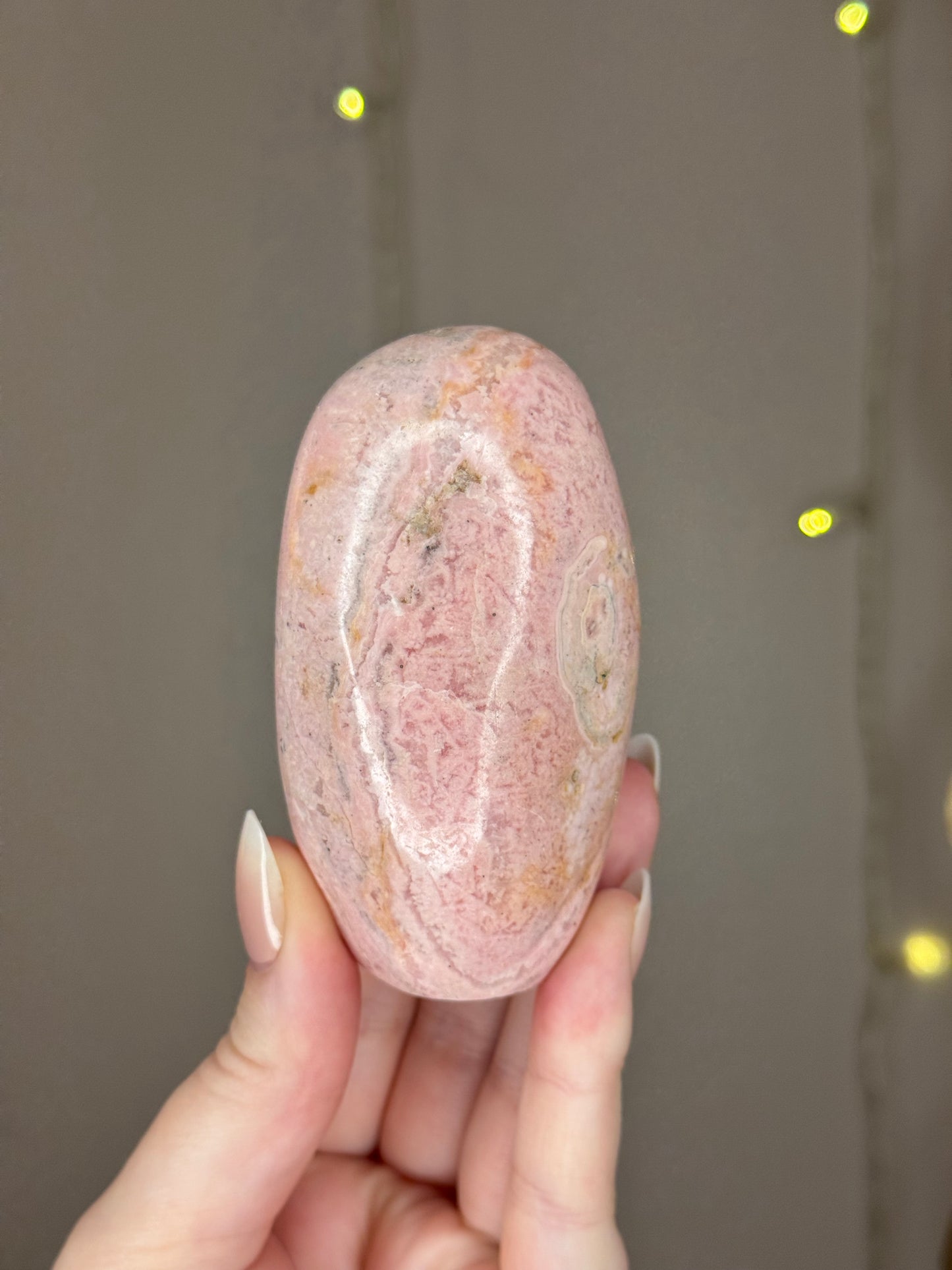 Bubblegum Pink Peruvian Rhodonite Freeform