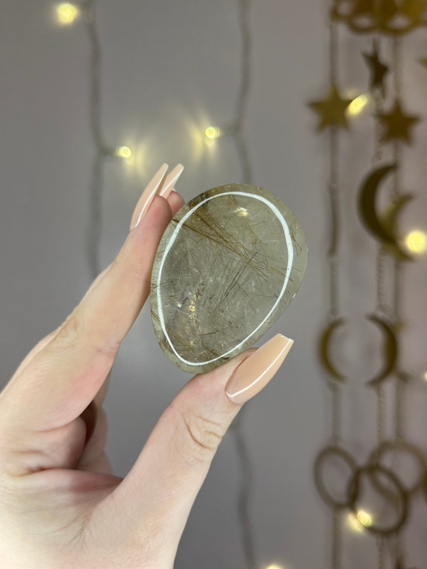 Golden/Silver Rutile Lens 32