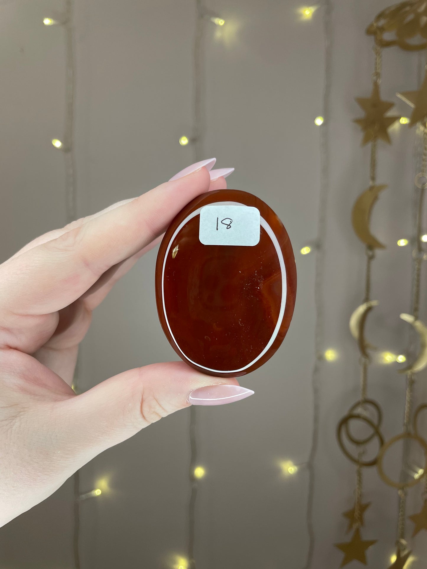 Carnelian Palmstones- You Choose