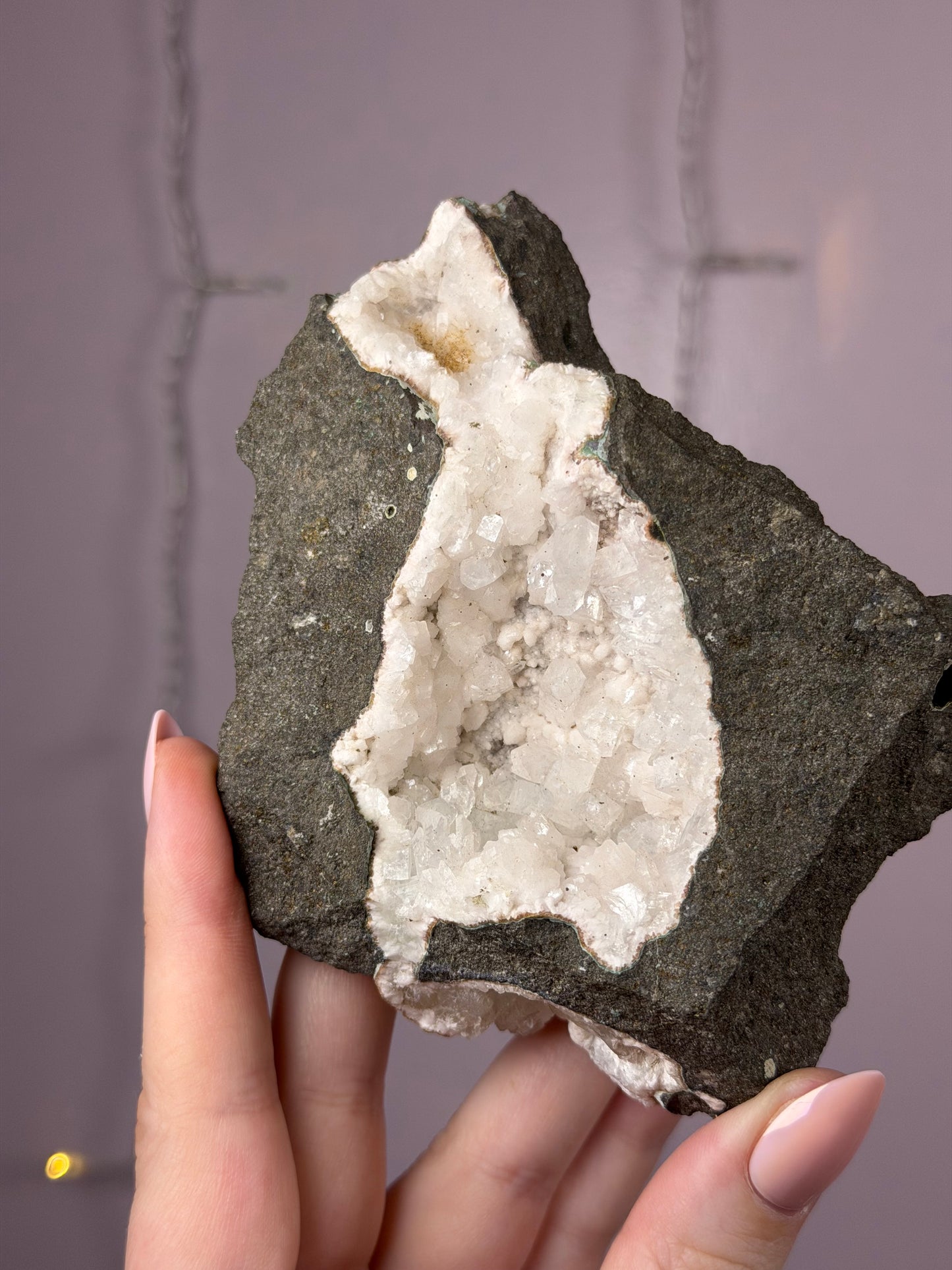 Columnar Calcite in Matrix