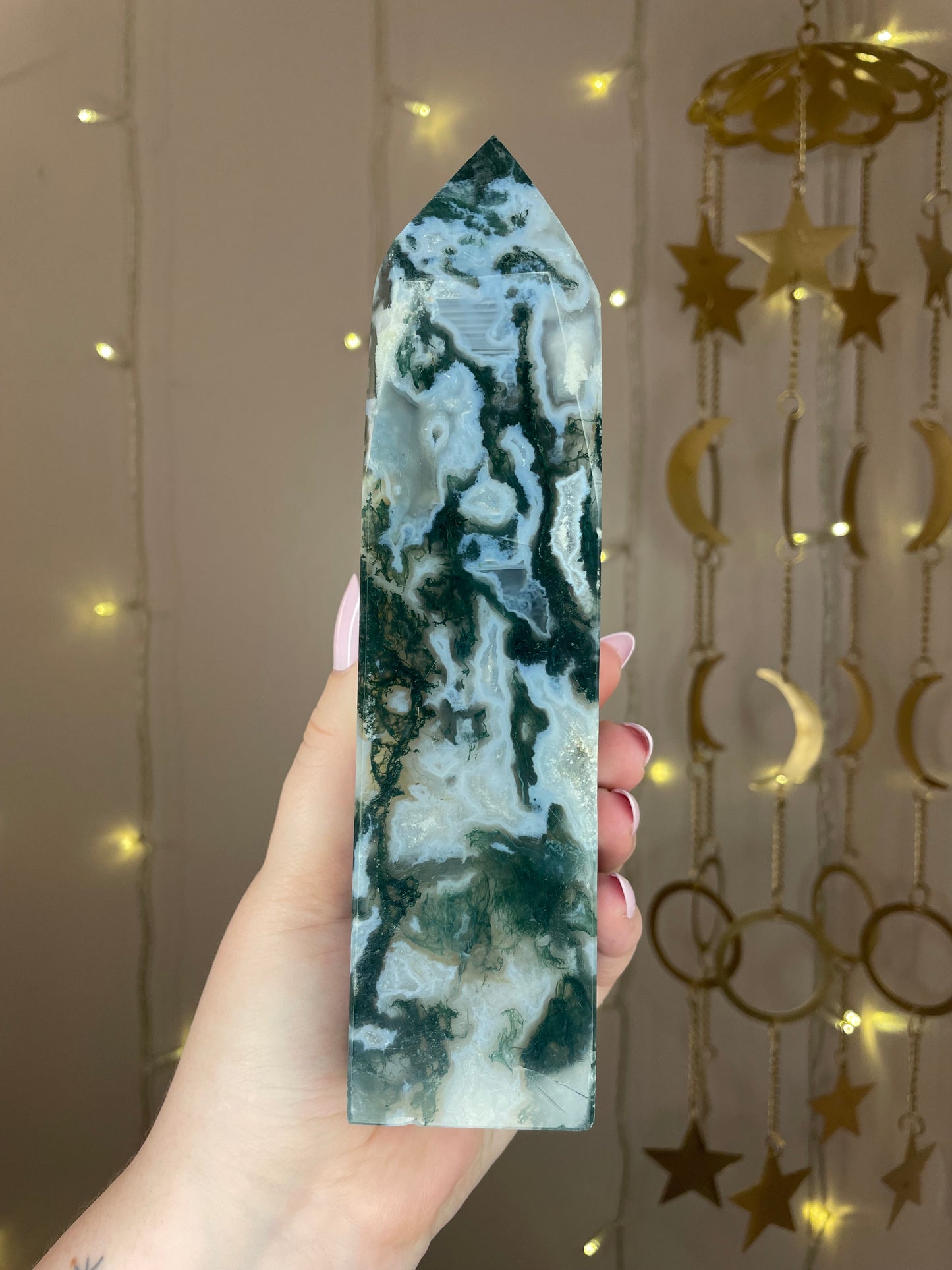 Statement Moss Agate Tower C