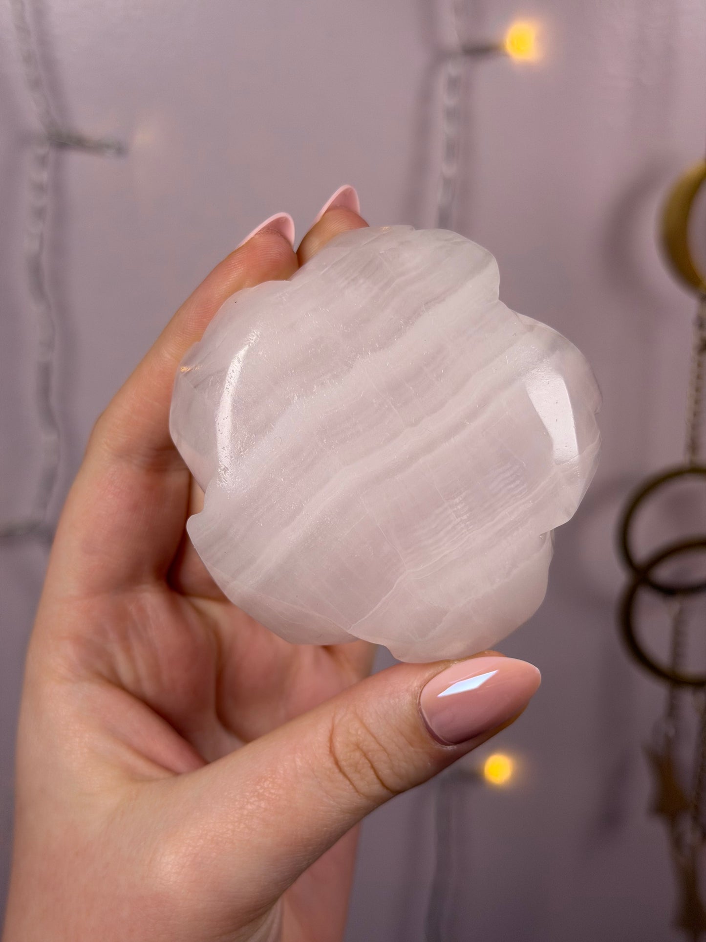 Pink Mangano Calcite Flower C