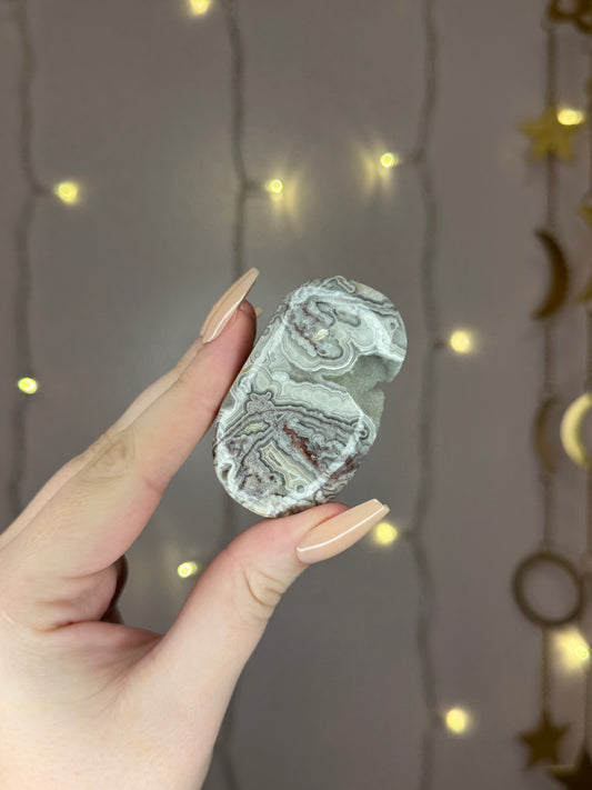 Crazy Lace Agate Palmstones- You Choose