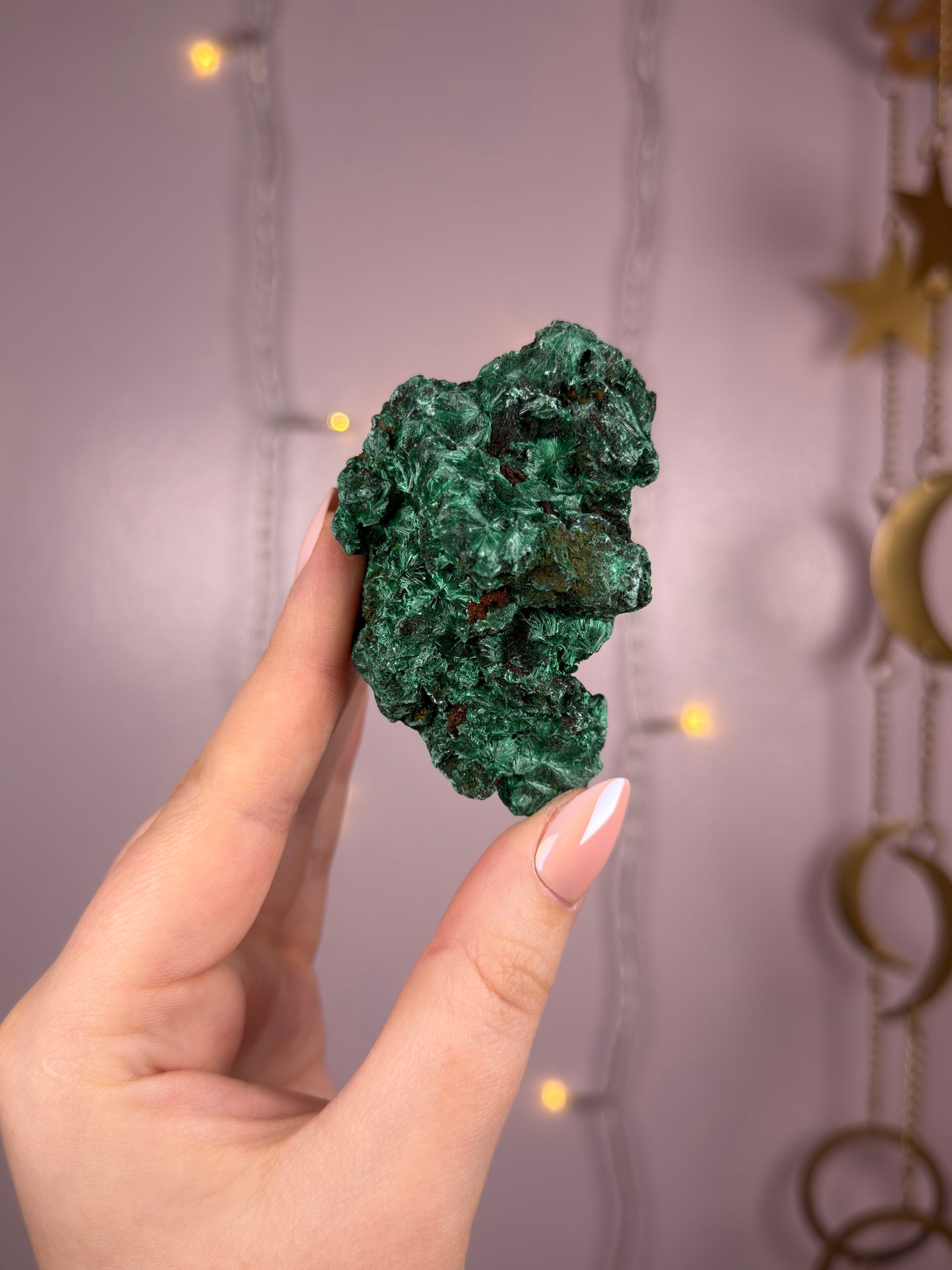 Fibrous Malachite Specimen 28